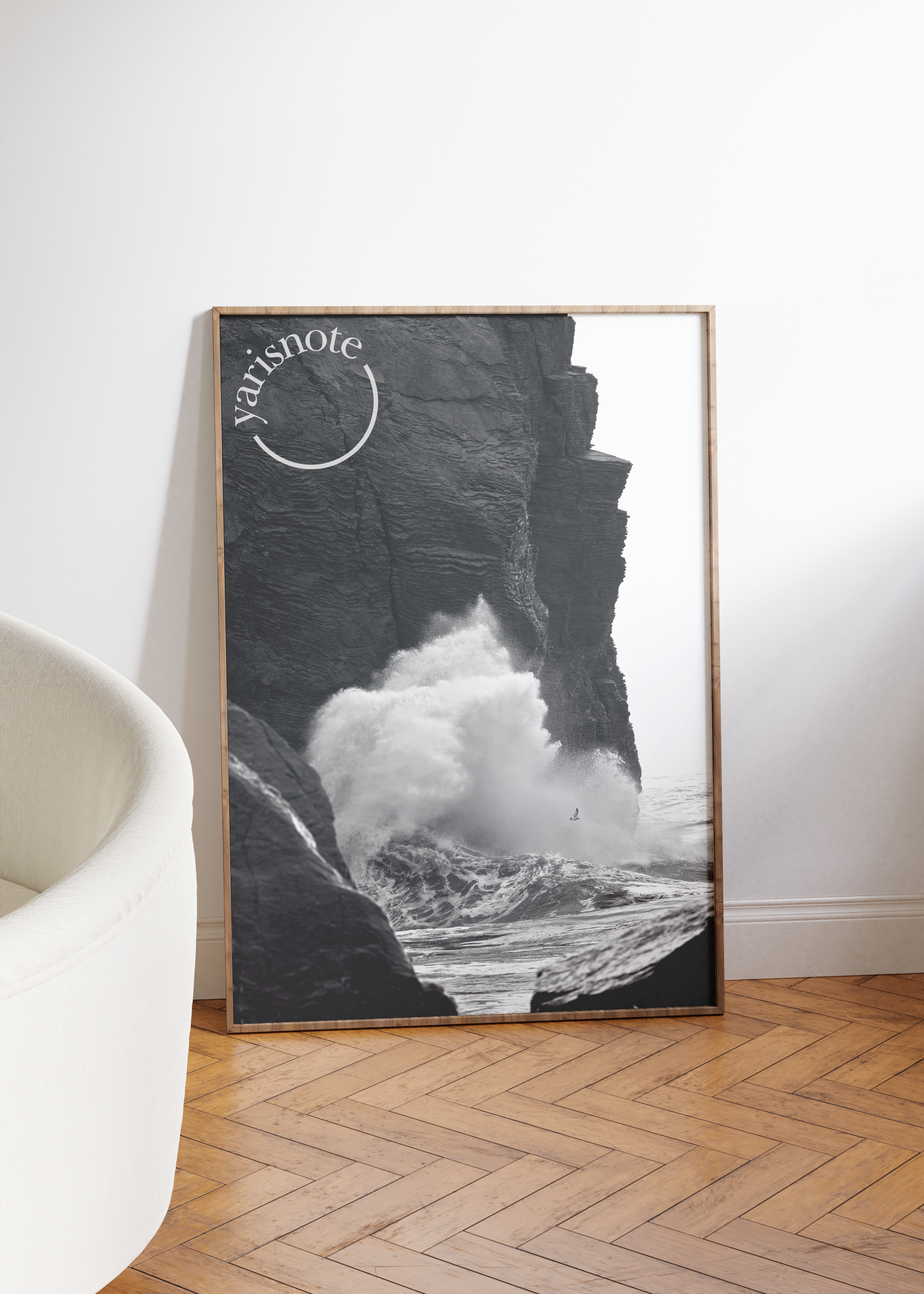 Waves Çerçevesiz Poster