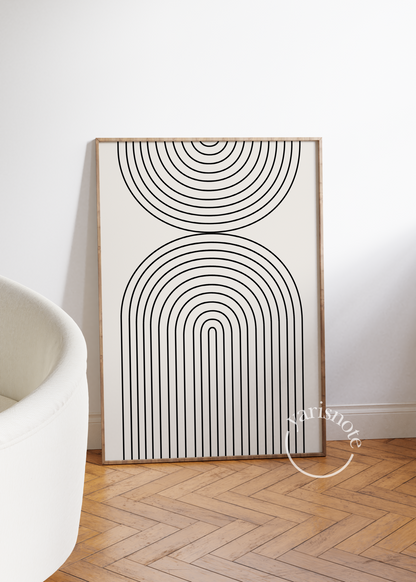 Abstract Unframed Poster