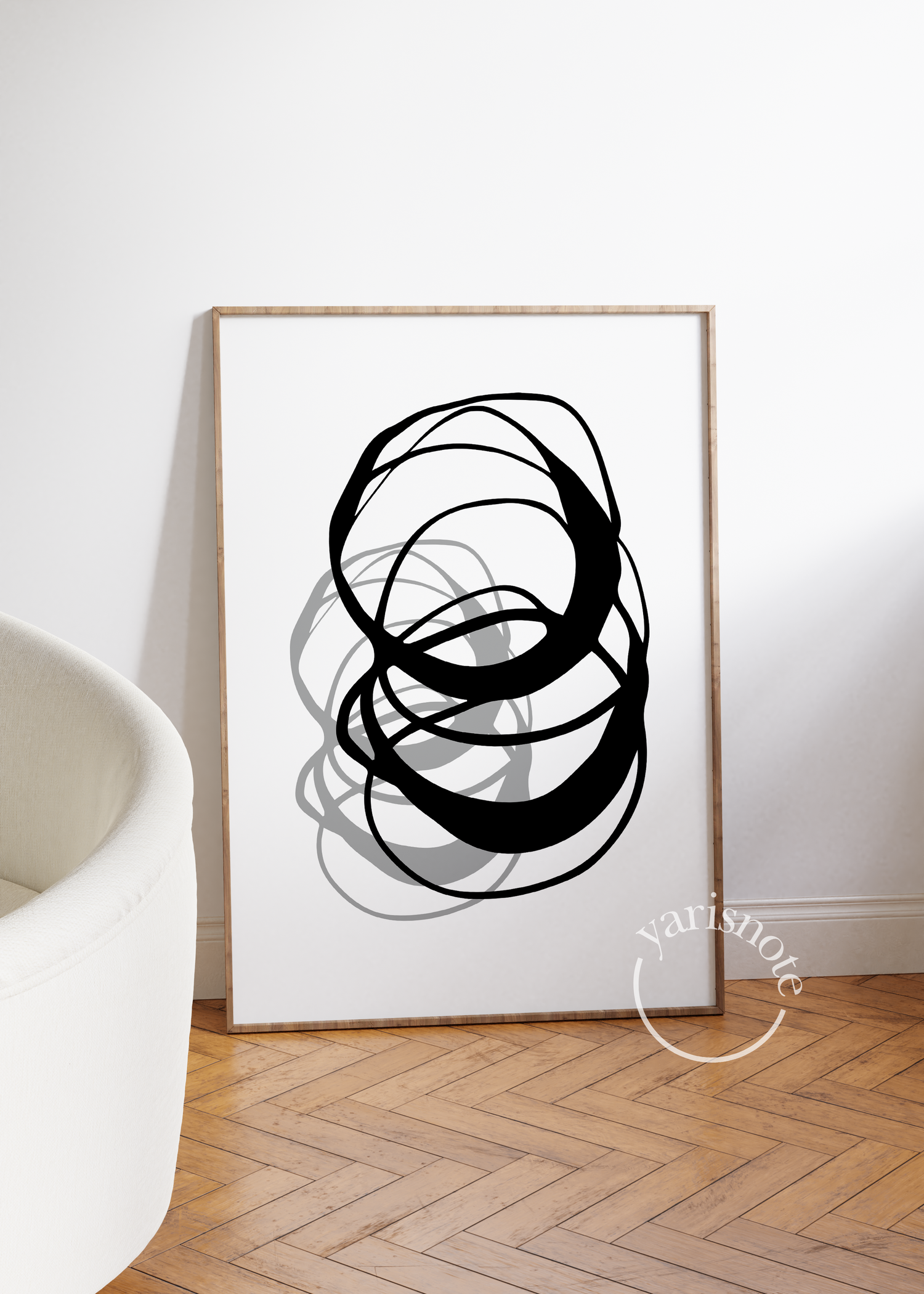 Abstract Unframed Poster