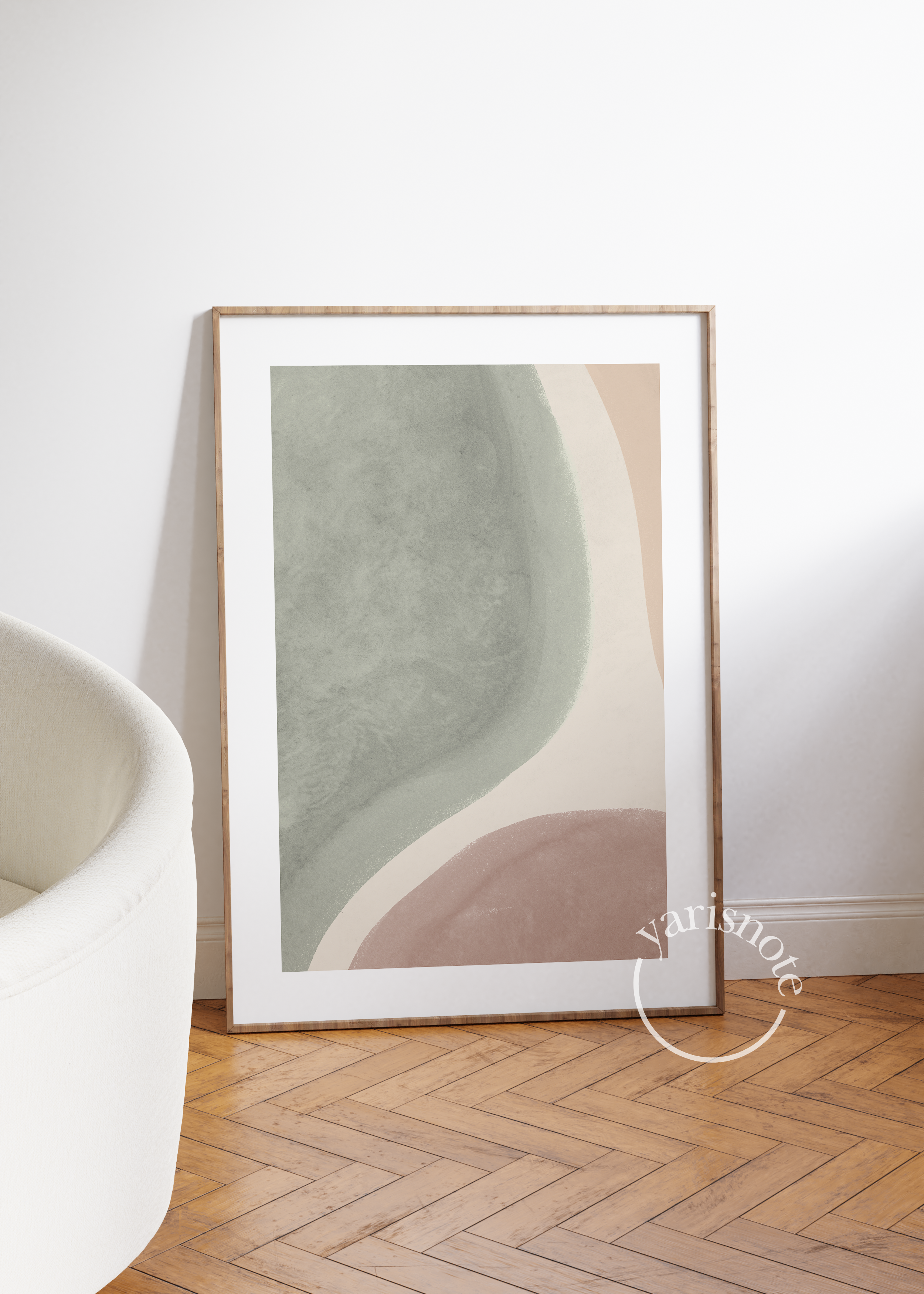 Abstract Unframed Poster