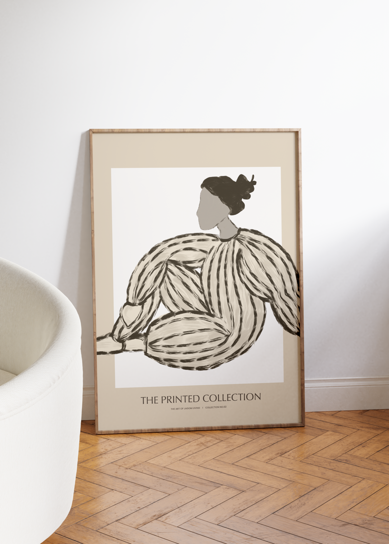 Bohemian Woman Figure Unframed Poster