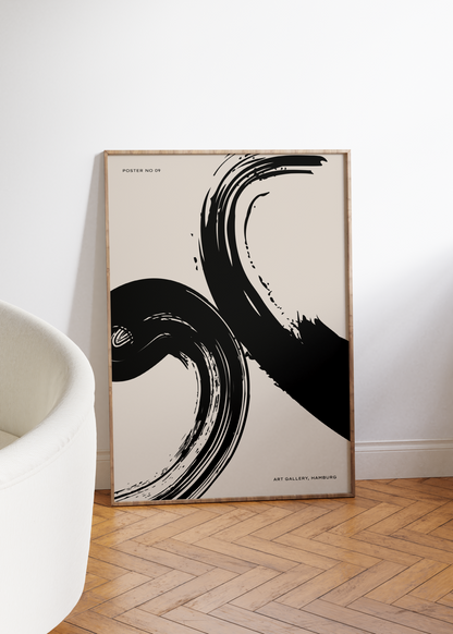 Abstract Unframed Poster