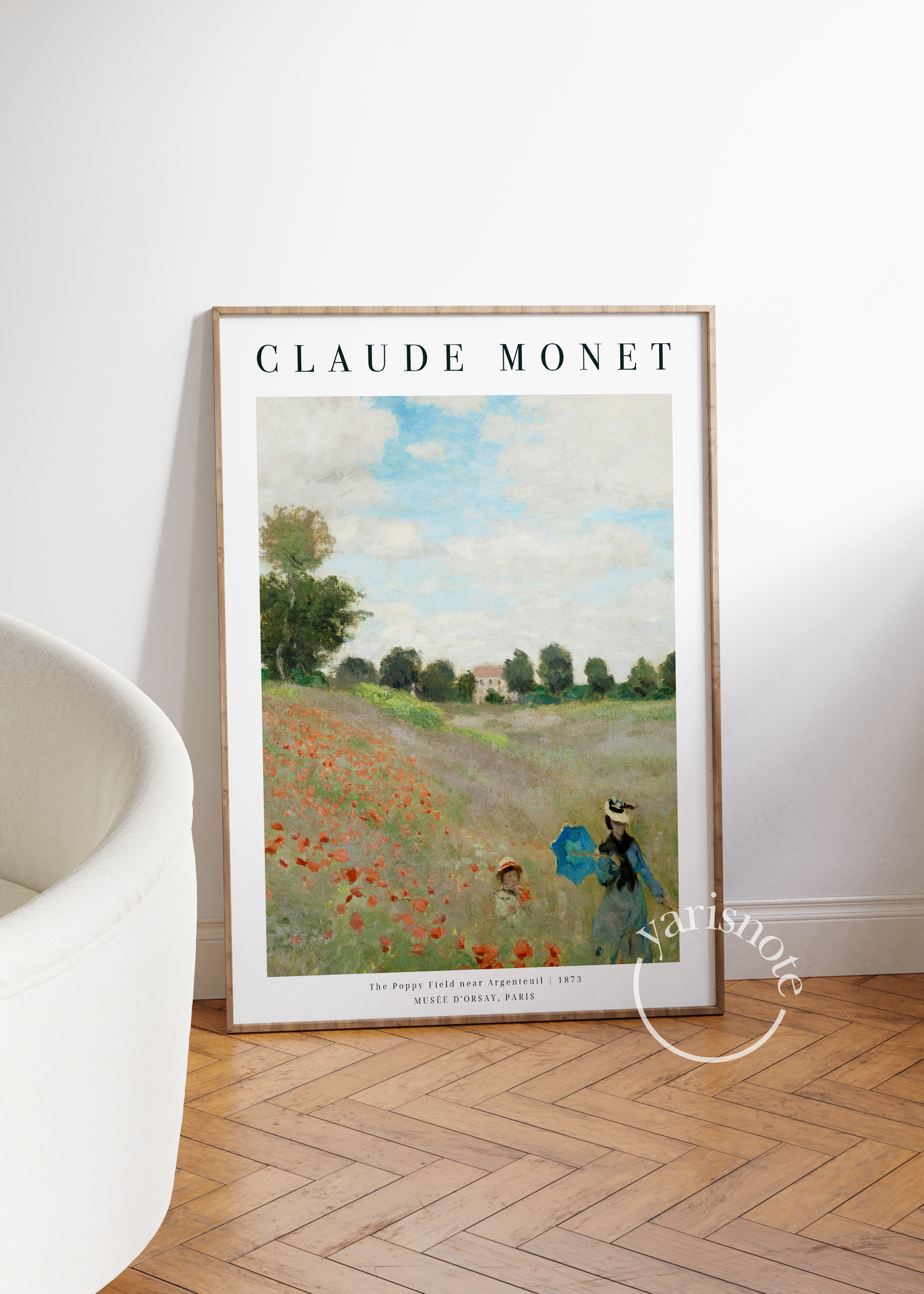 Claude Monet Çerçevesiz Poster