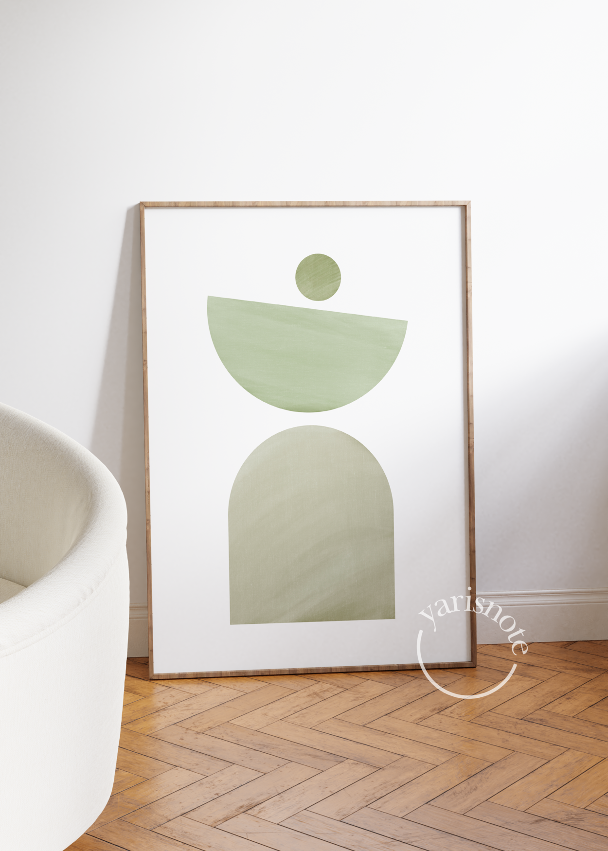 Abstract Harmony Unframed Poster