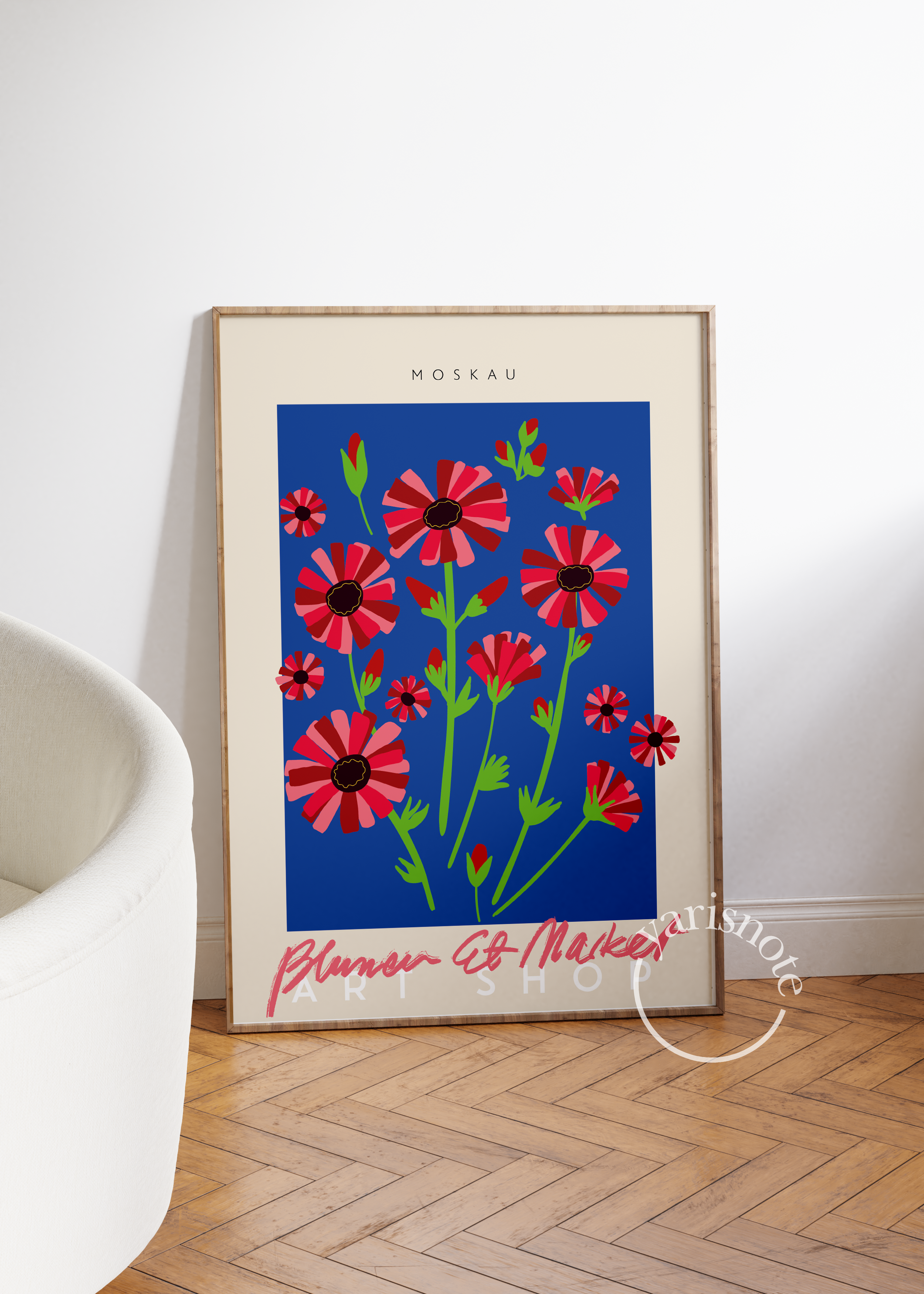 Flower Market Unframed Poster