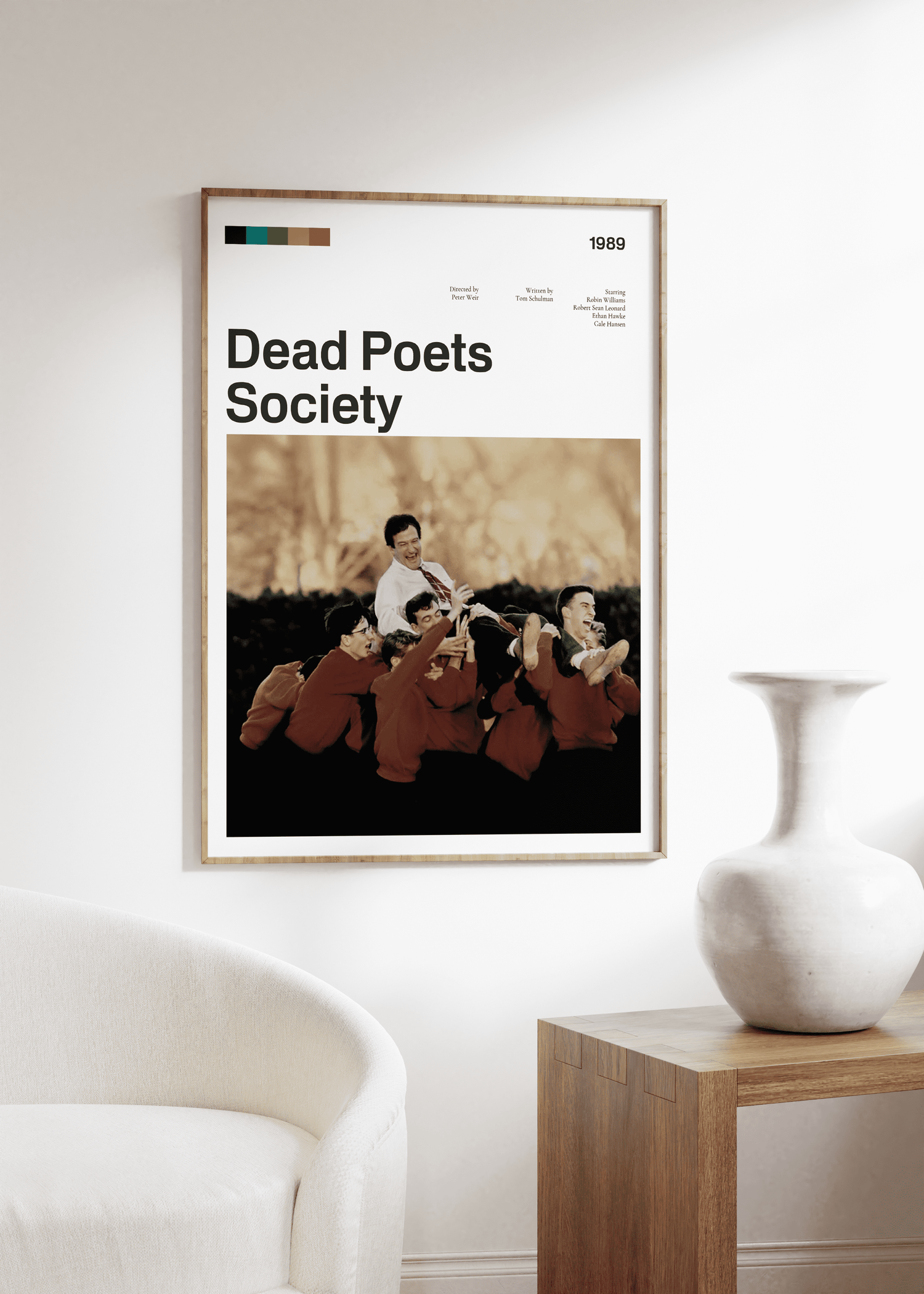 Dead Poets Society Film Çerçevesiz Poster