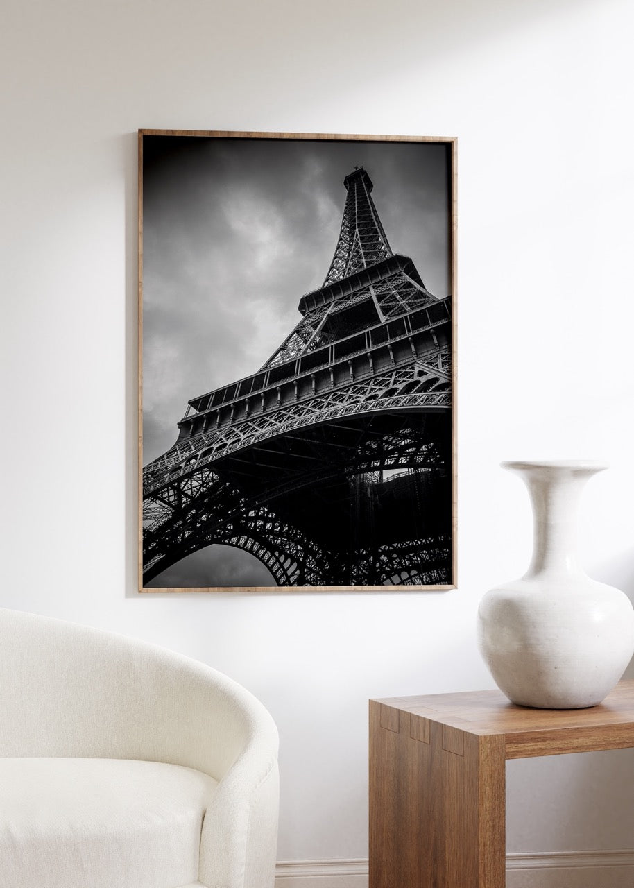 Paris Eyfel Kulesi Fotoğraf Çerçevesiz Poster