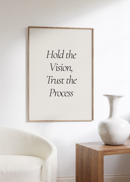 Lettering Art Motivational Frameless Poster