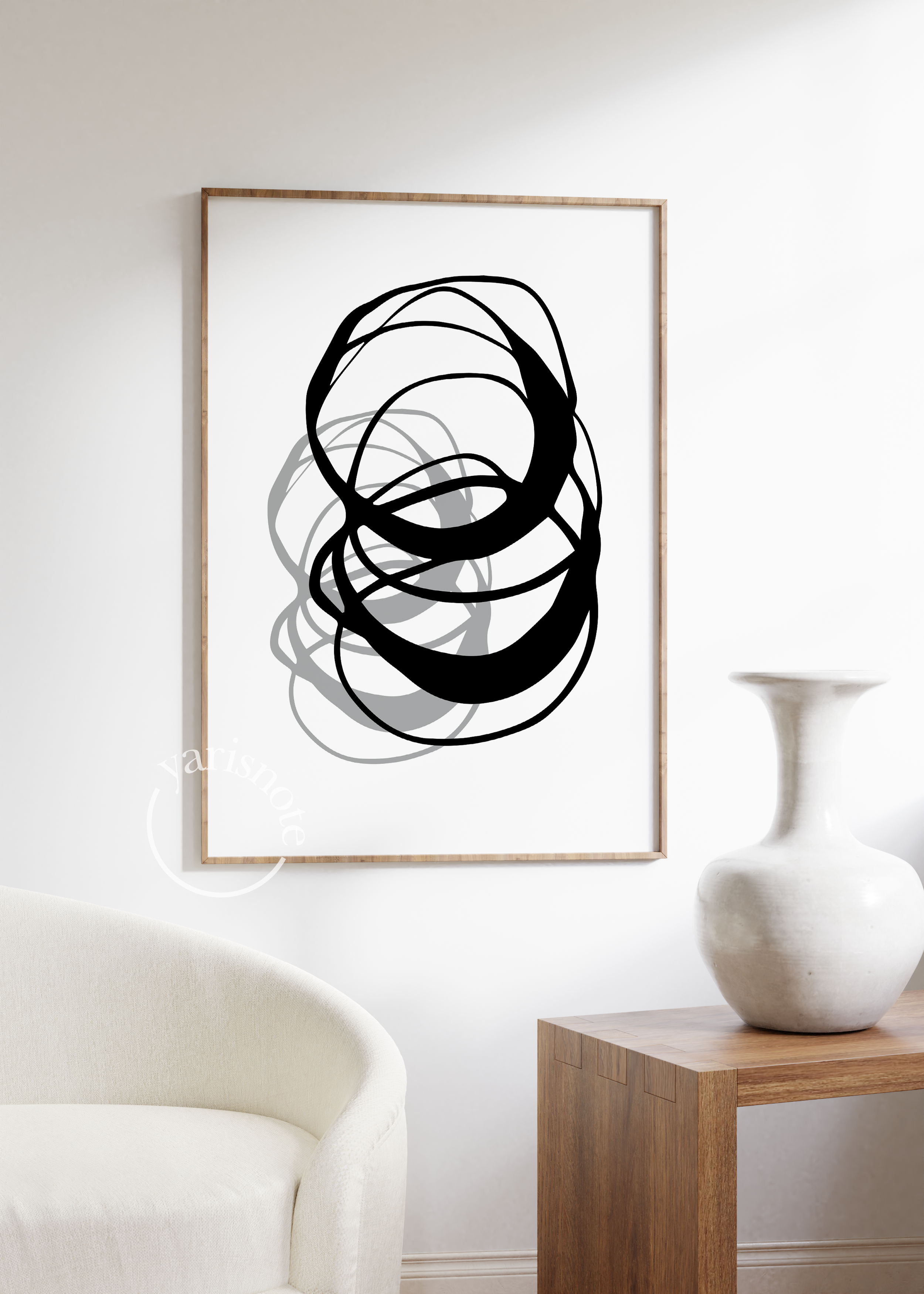 Abstract Unframed Poster