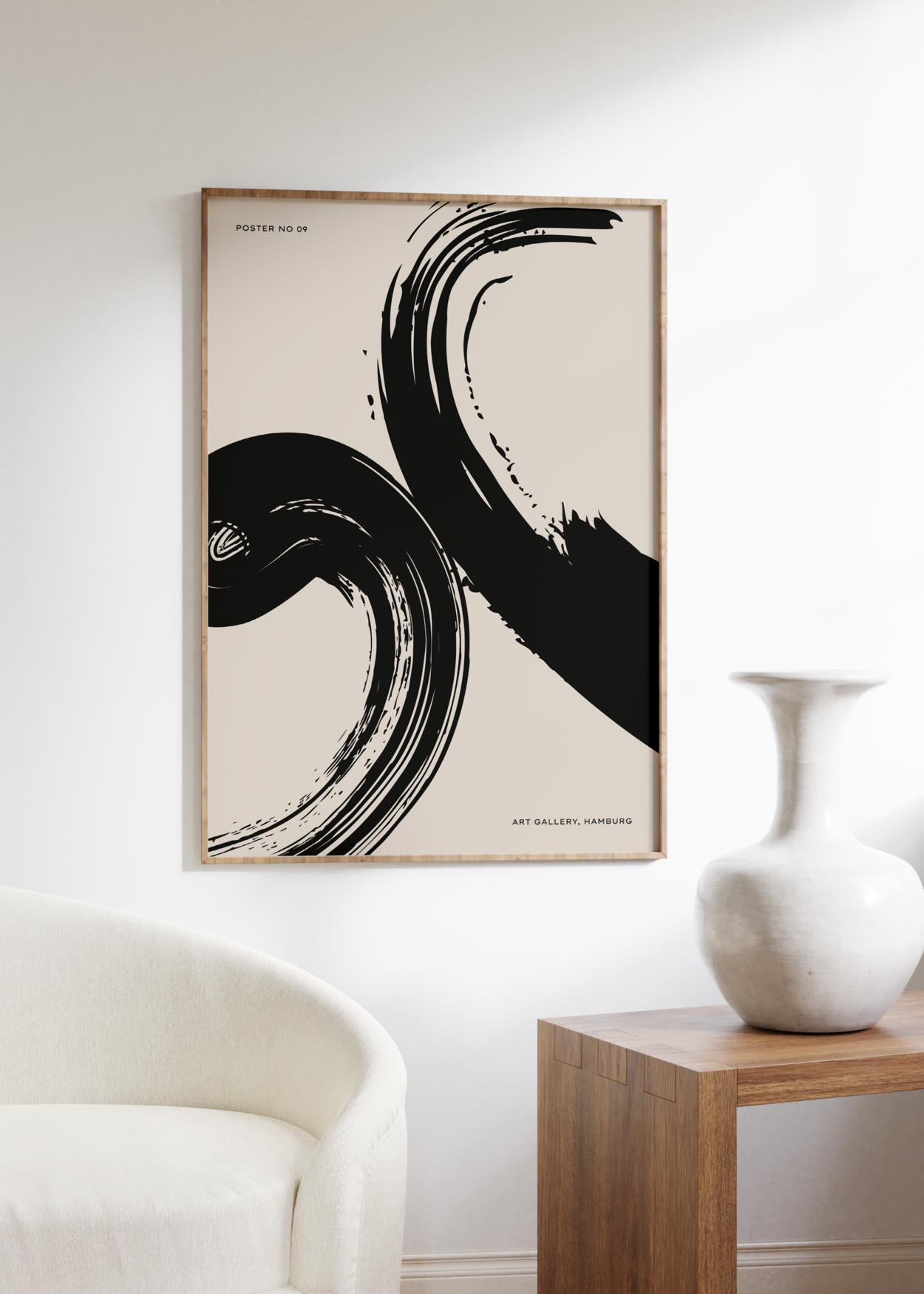 Abstract Unframed Poster