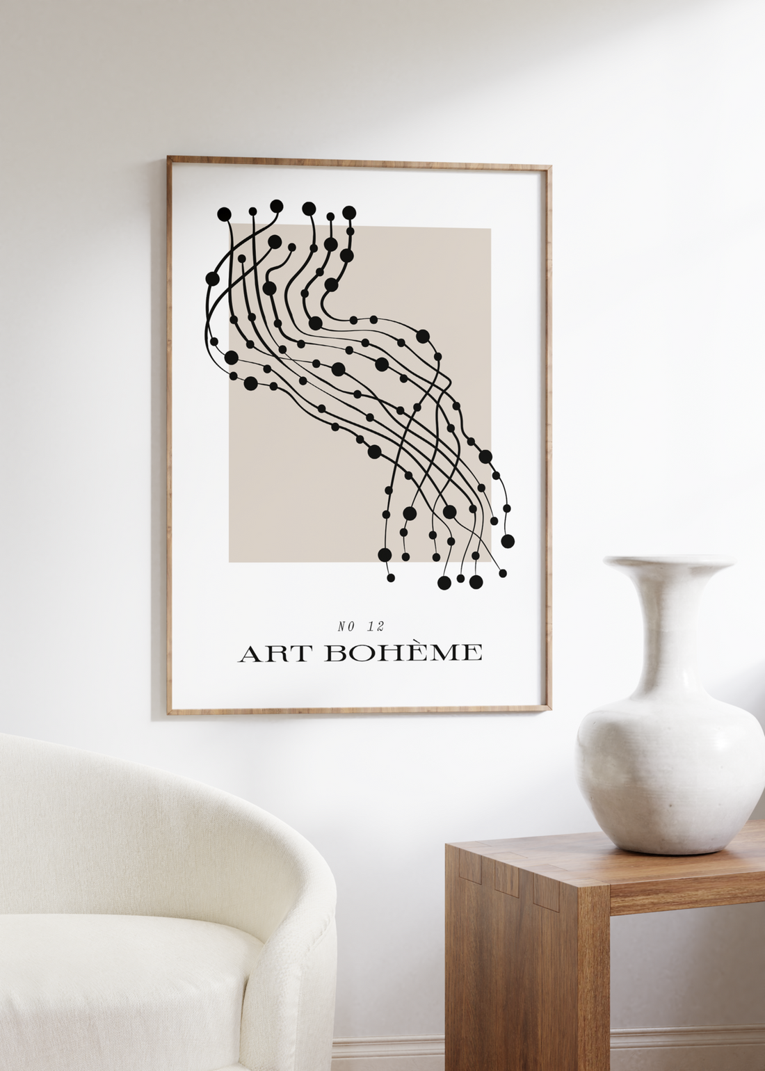 Abstract Unframed Poster