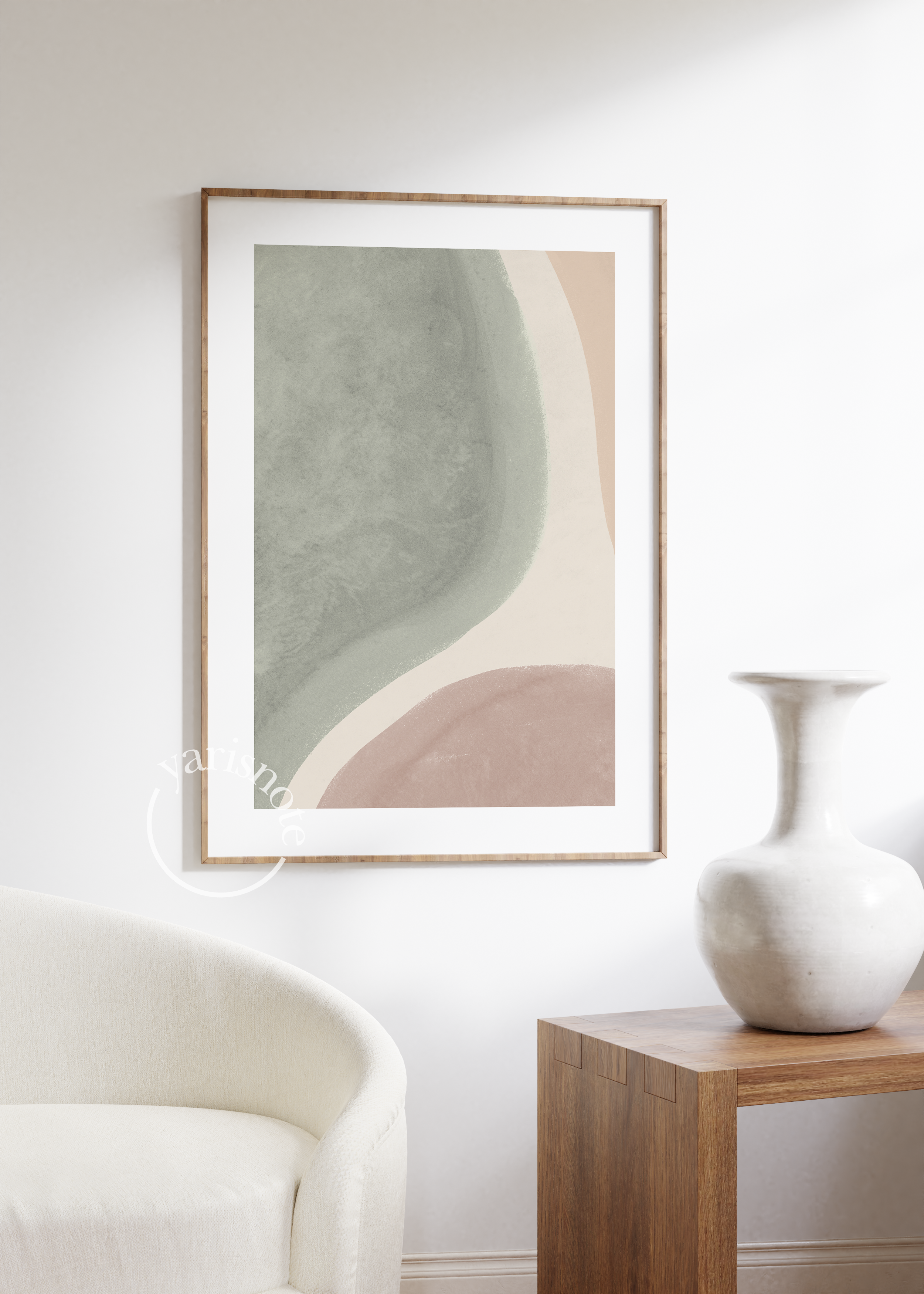 Abstract Unframed Poster