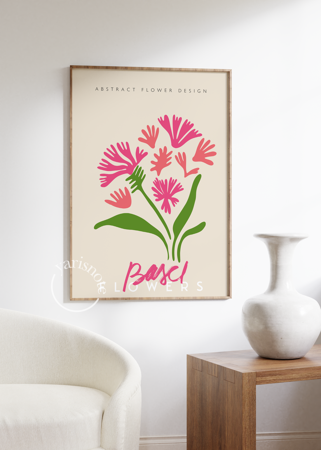 Basel Flowers Unframed Poster