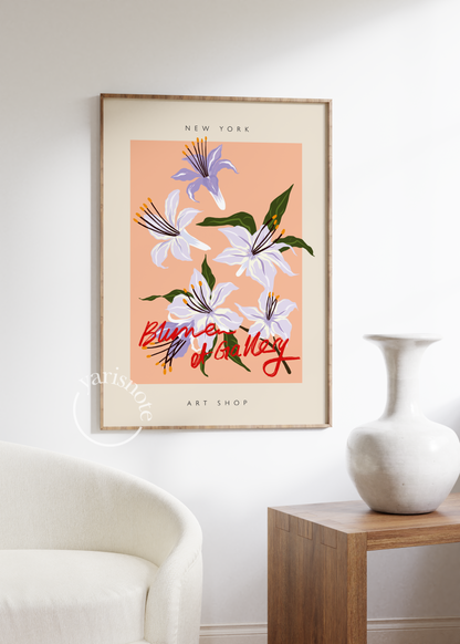 New York Blooms Unframed Poster