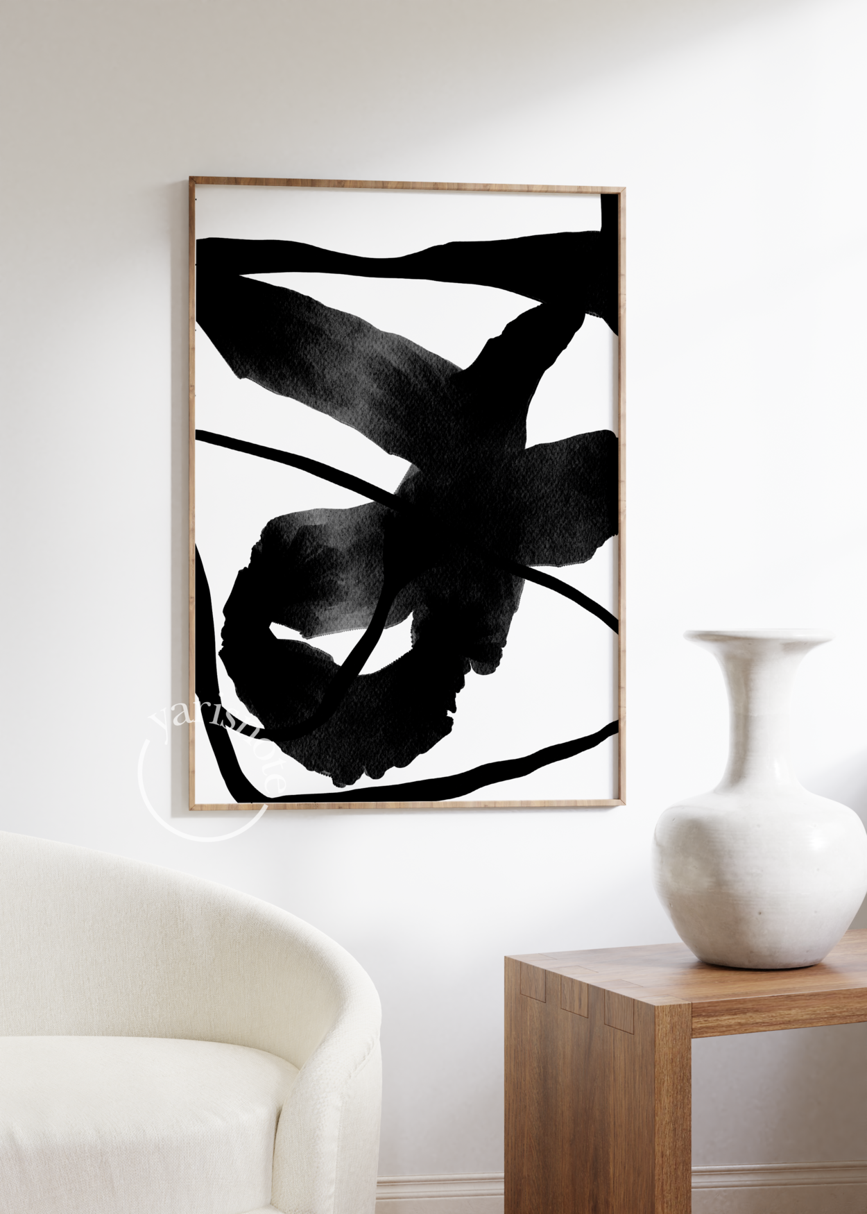 Abstract Unframed Poster