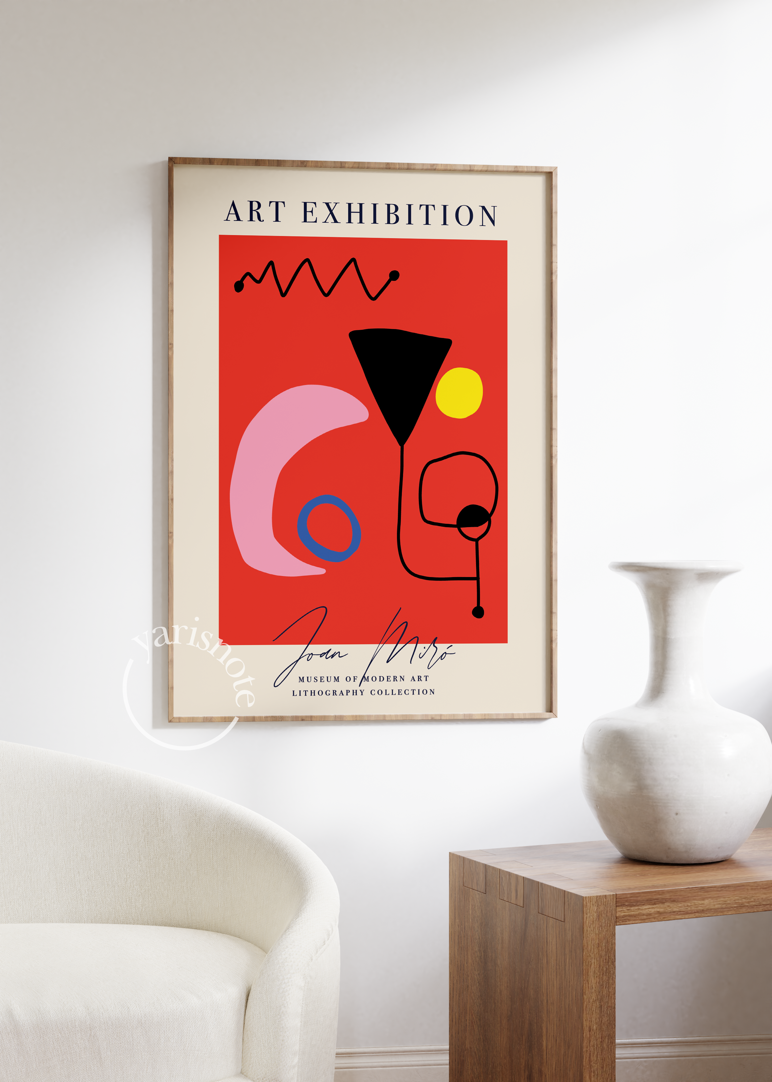 Joan Miro Unframed Poster