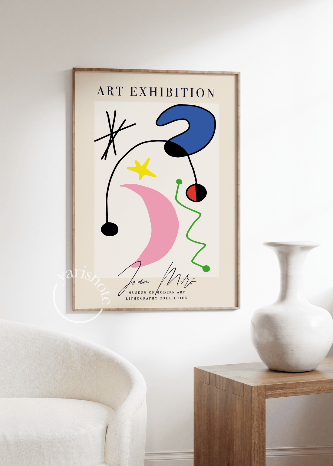 Joan Miro Unframed Poster