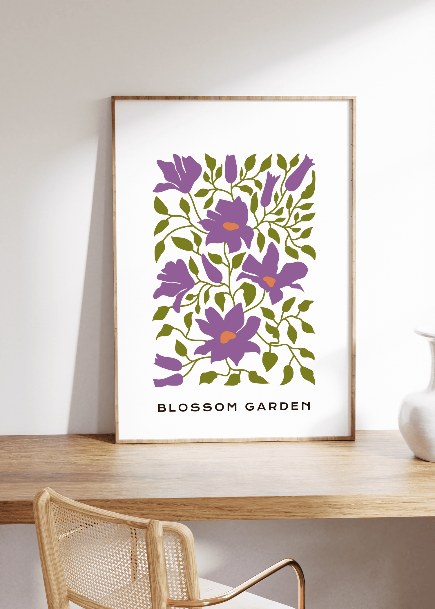 Flower Market Botanical Unframed Poster