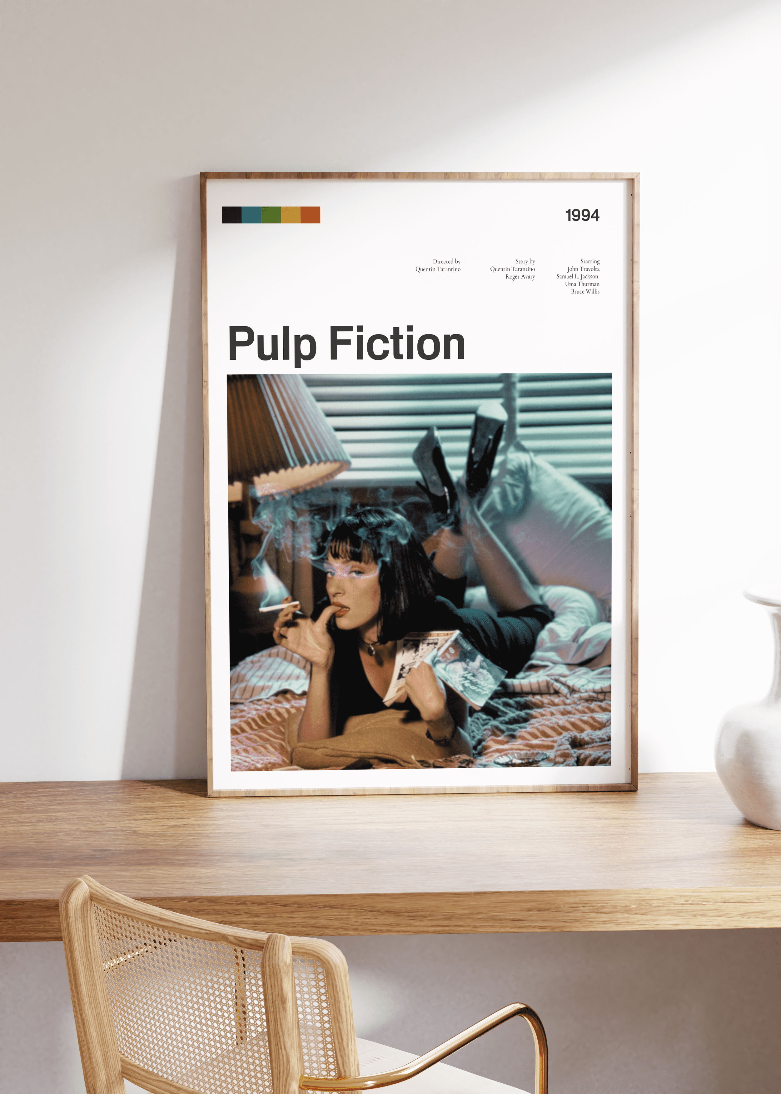 Pulp Fiction Film Çerçevesiz Poster