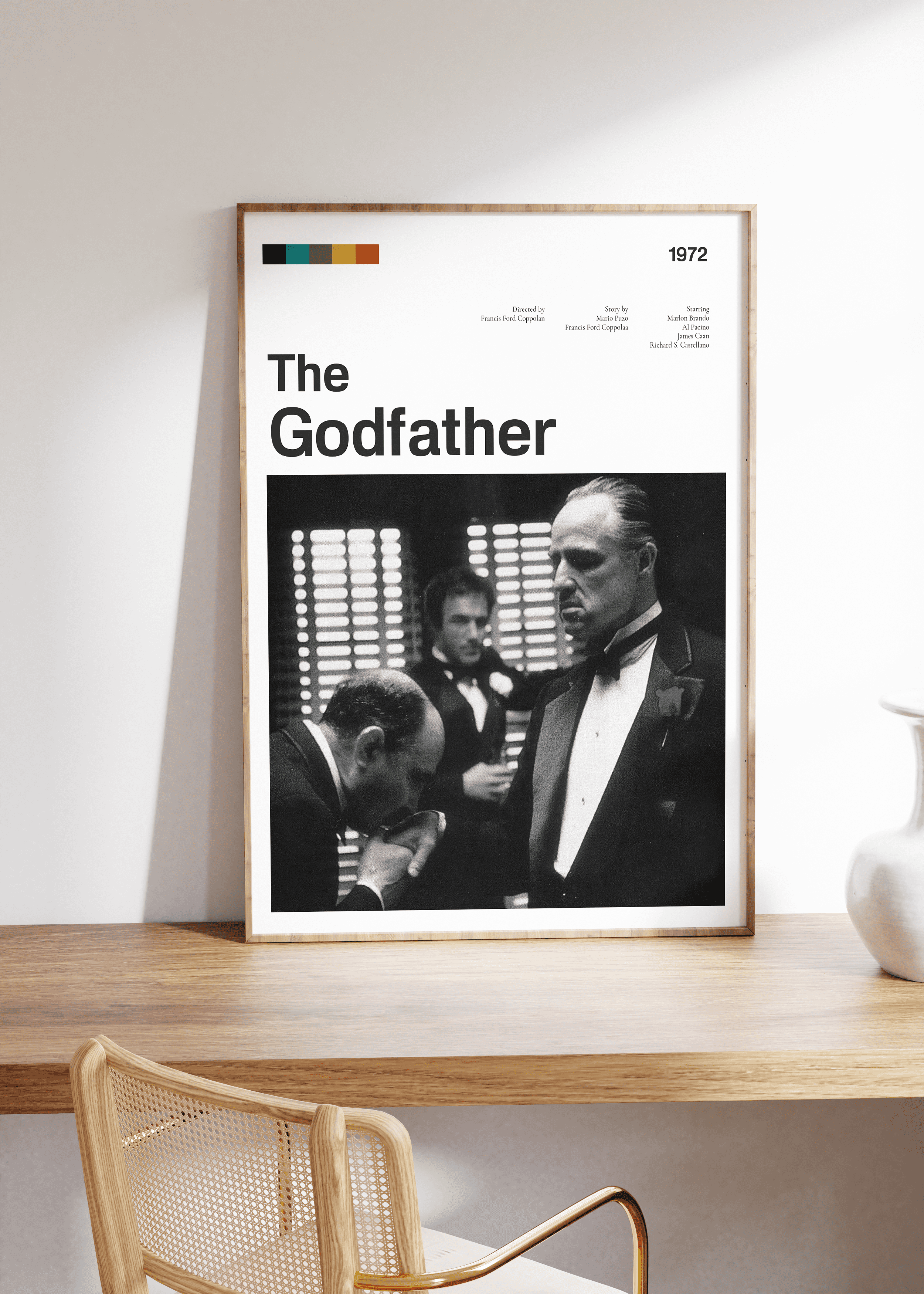 The Godfather Film Çerçevesiz Poster