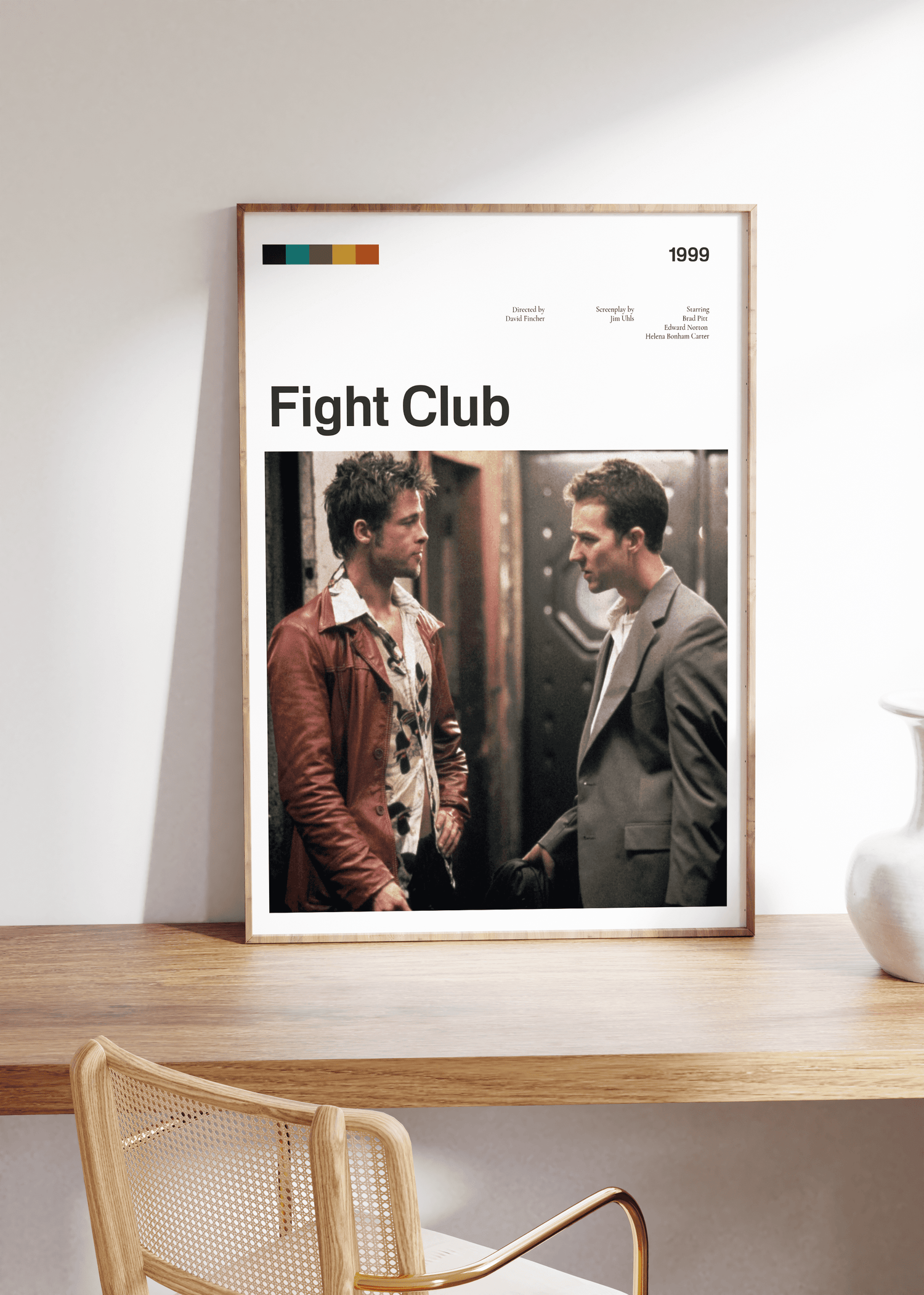 Fight Club Film Çerçevesiz Poster
