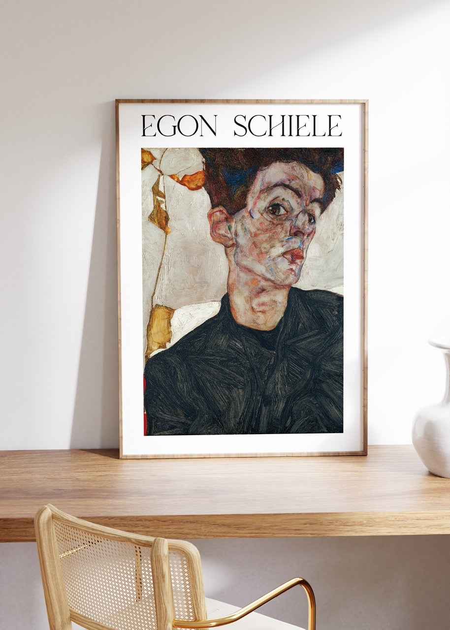 Egon Schiele Çerçevesiz Poster