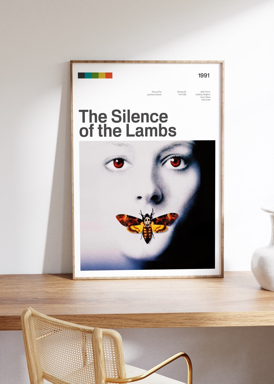 The Silence of the Lambs Movie Unframed Poster