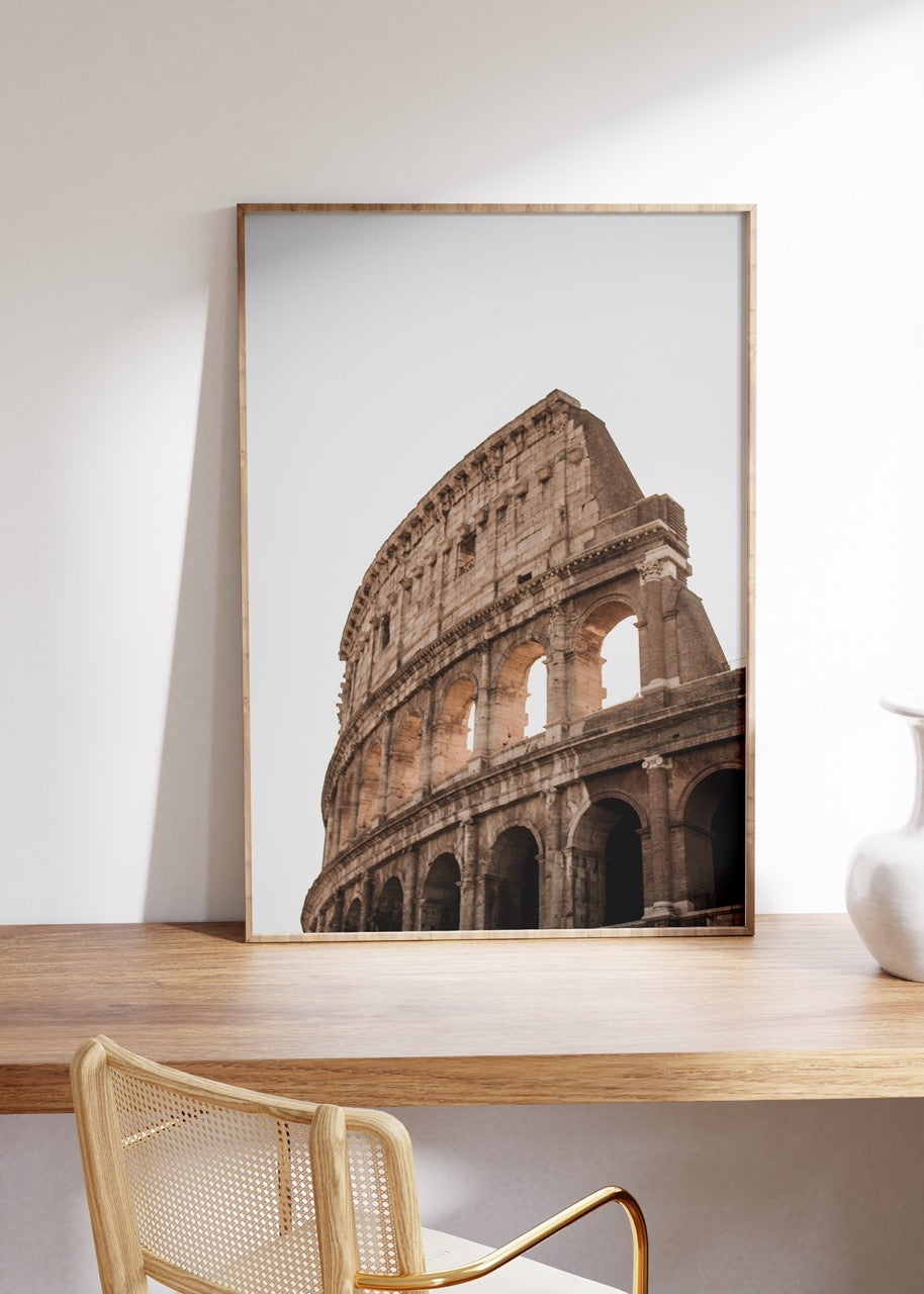 Roma İtalya Fotoğraf Çerçevesiz Poster