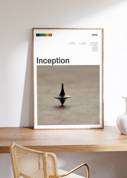 Inception Film Çerçevesiz Poster