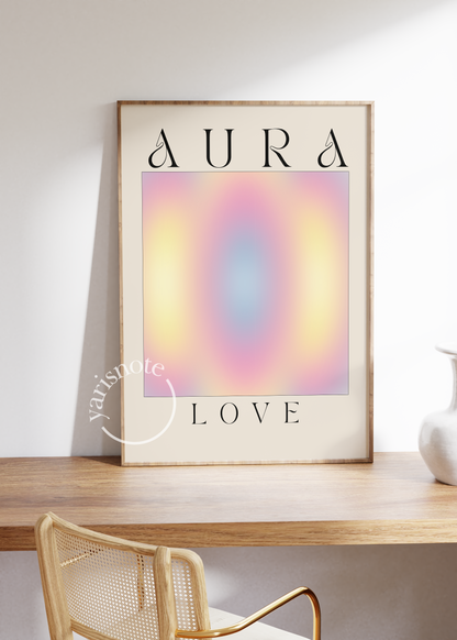 Aura Love Unframed Poster