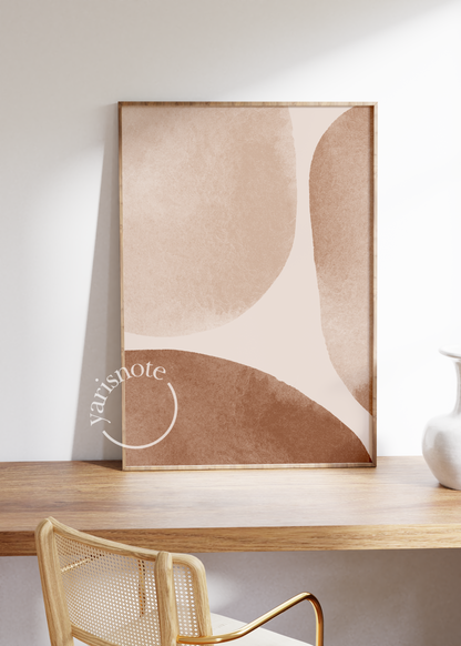 Abstract Unframed Poster