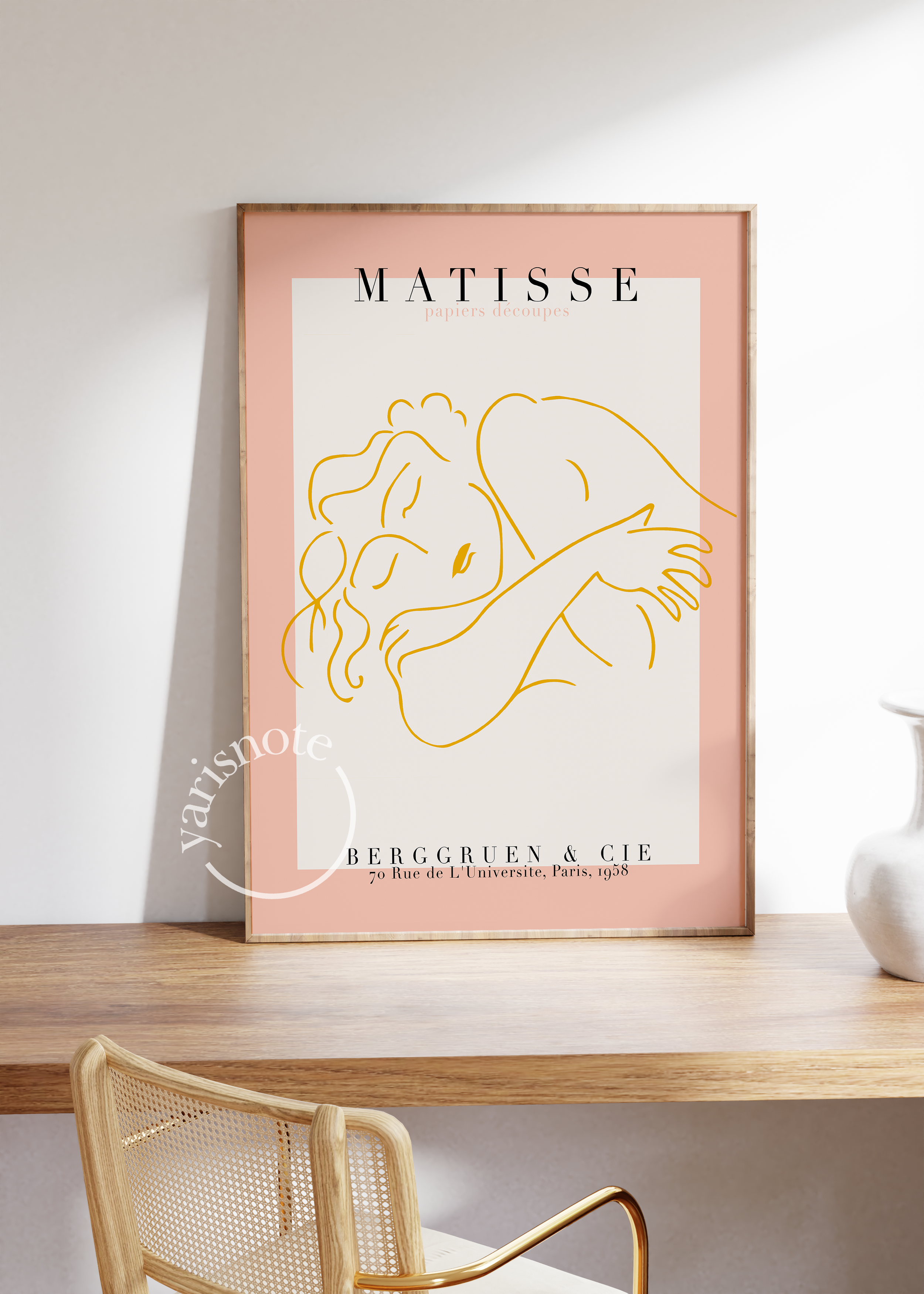 Matisse Sleeping Woman Unframed Poster