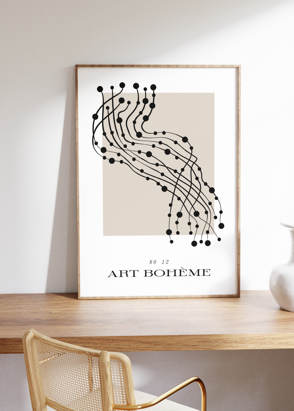 Abstract Unframed Poster