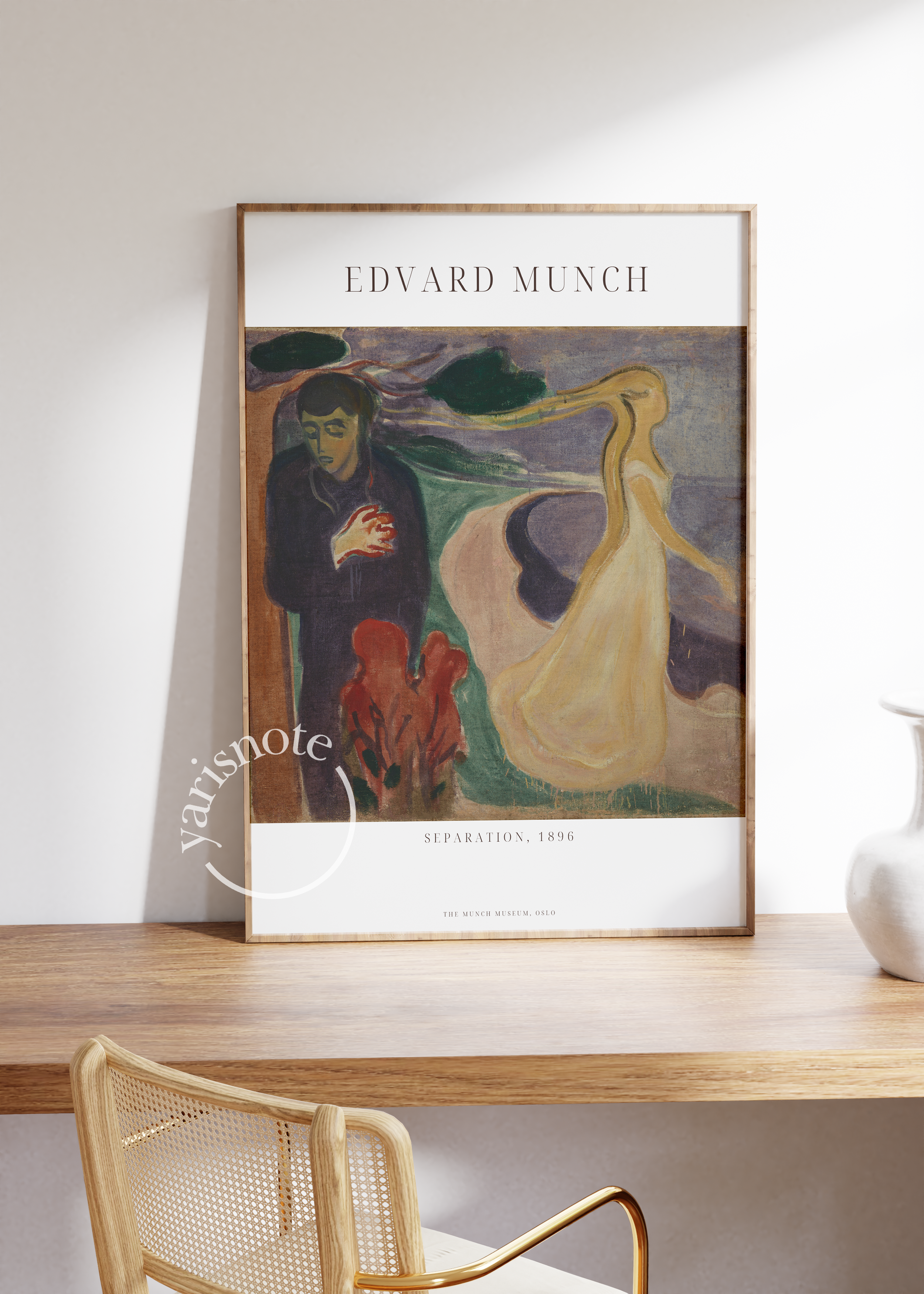Edvard Munch Separation Unframed Poster