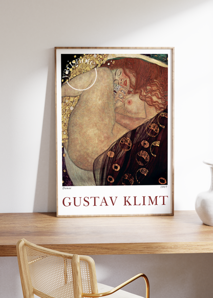 Gustav Klimt Çerçevesiz Poster