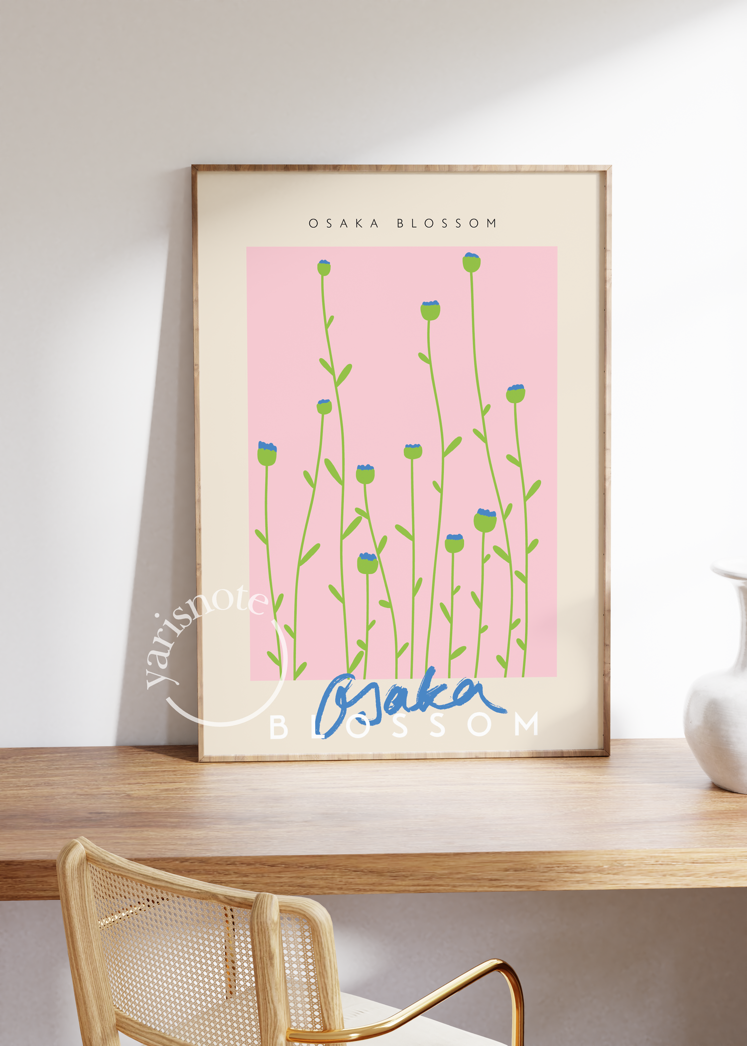 Osaka Blossom Unframed Poster