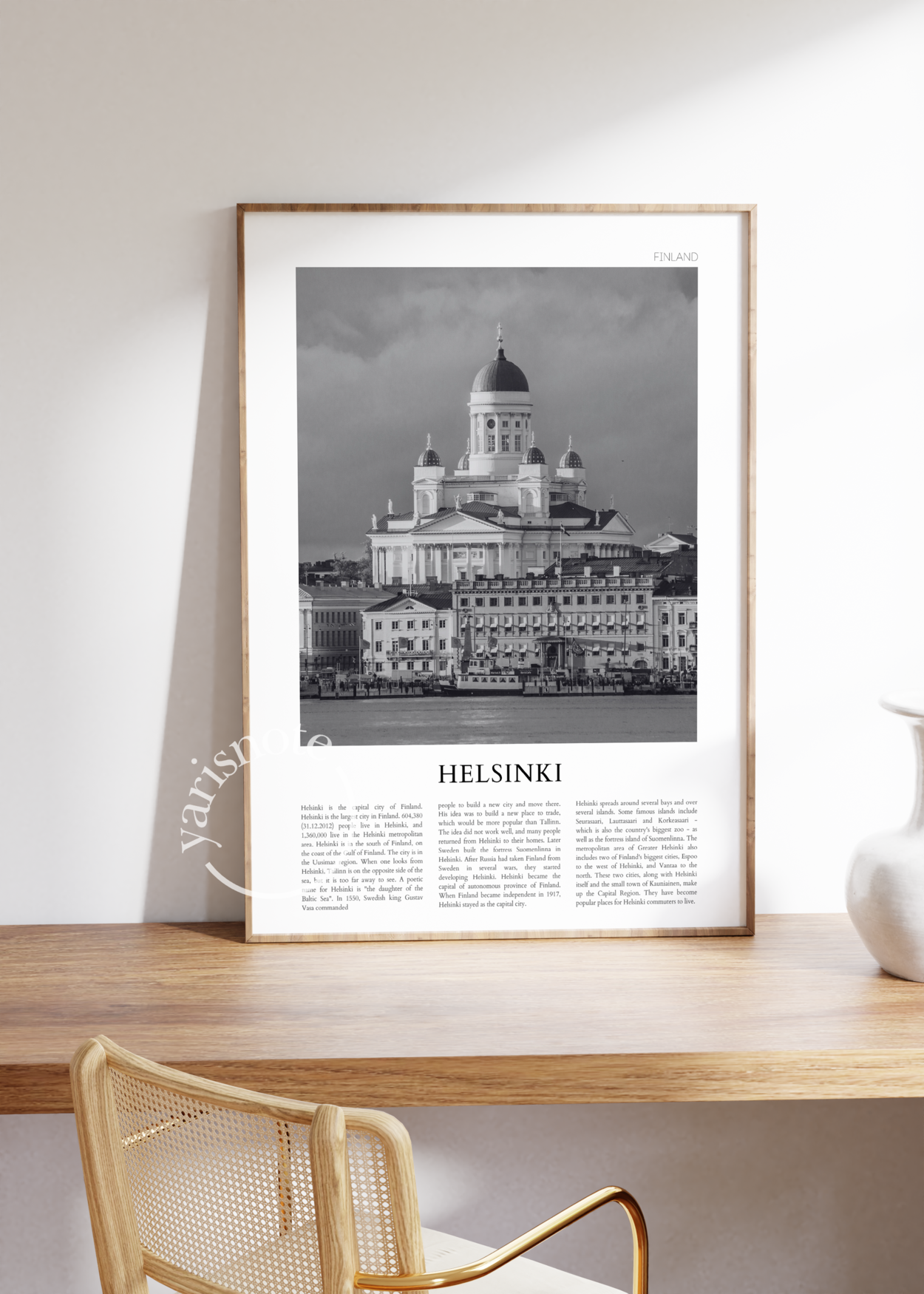 Helsinki Unframed Poster