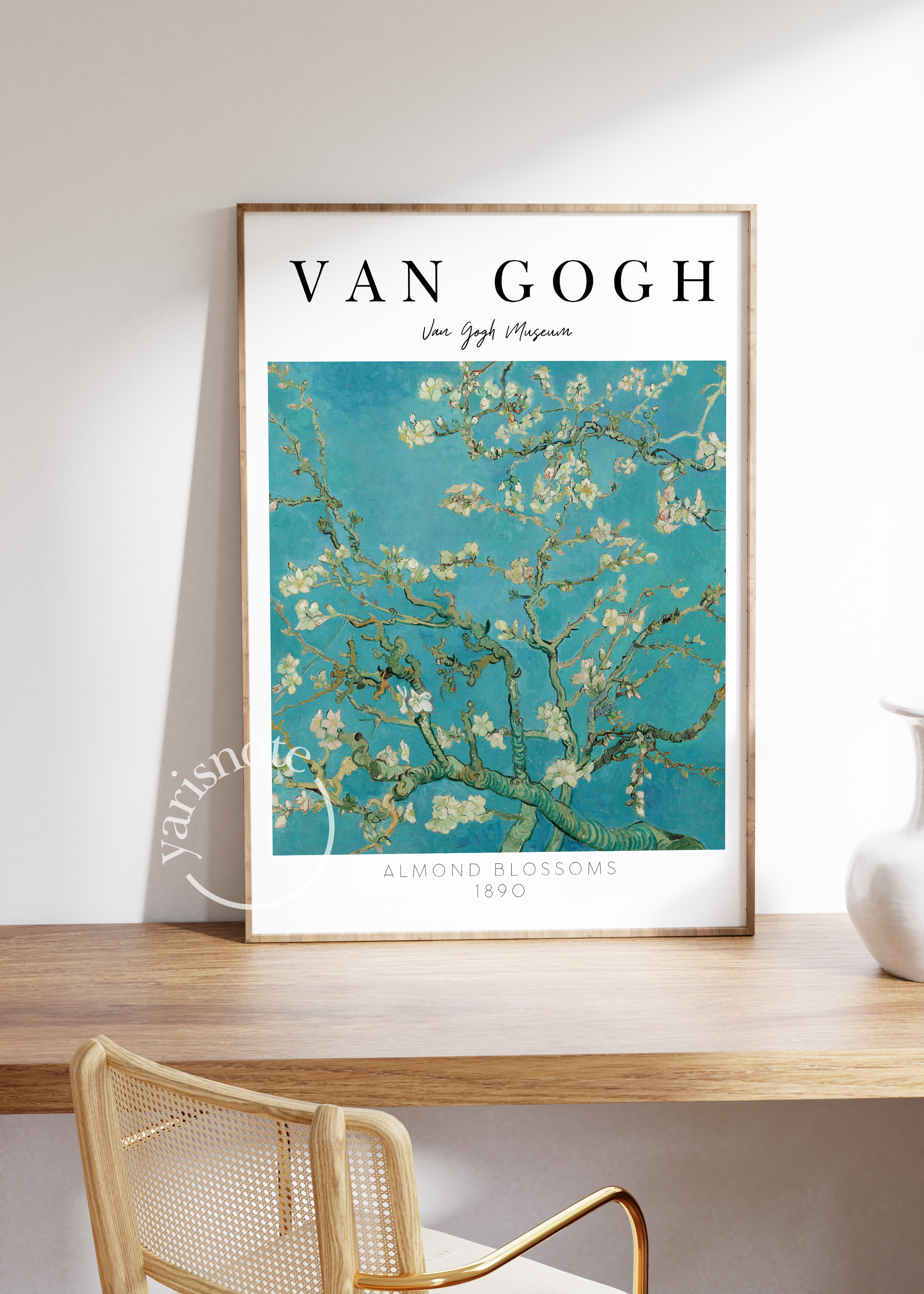 Van Gogh Almond Blossoms Unframed Poster