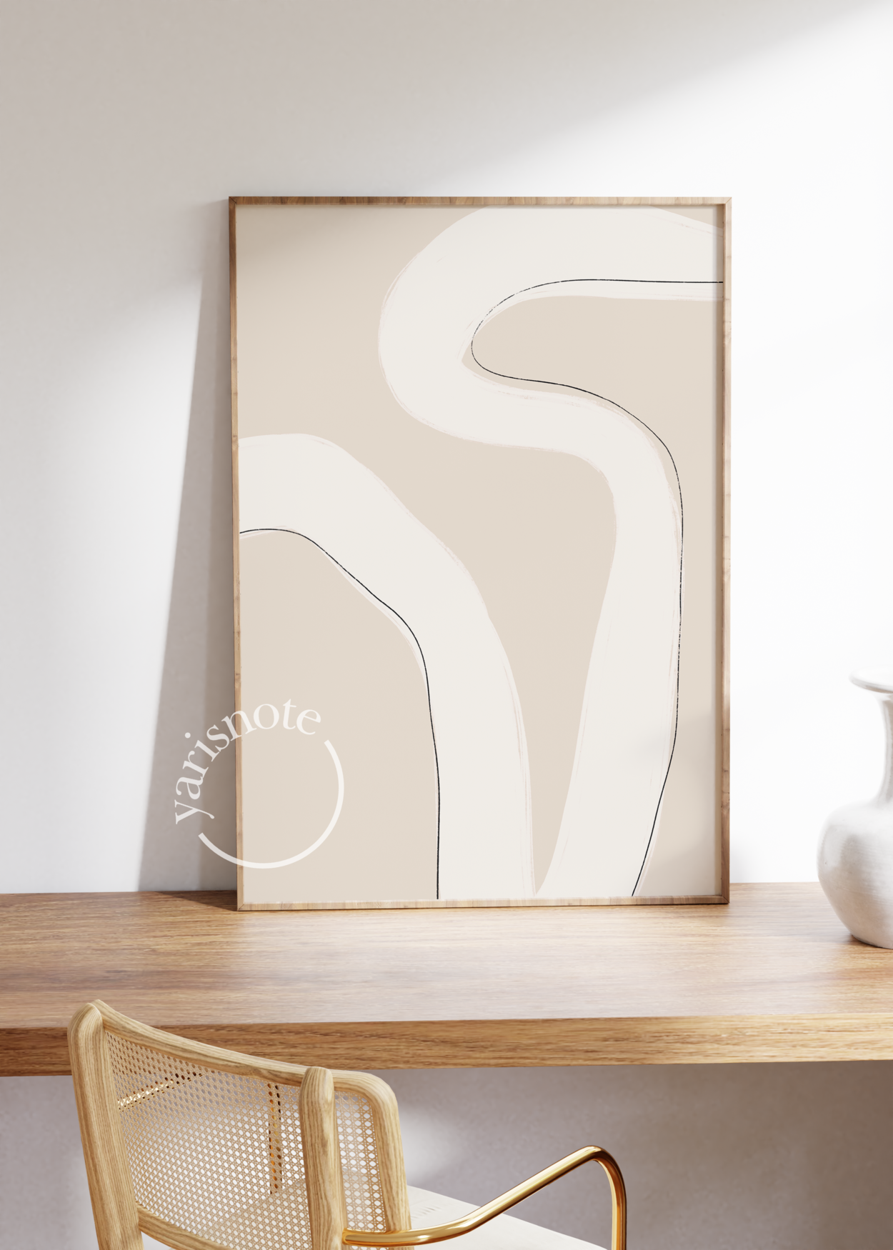 Abstract Unframed Poster