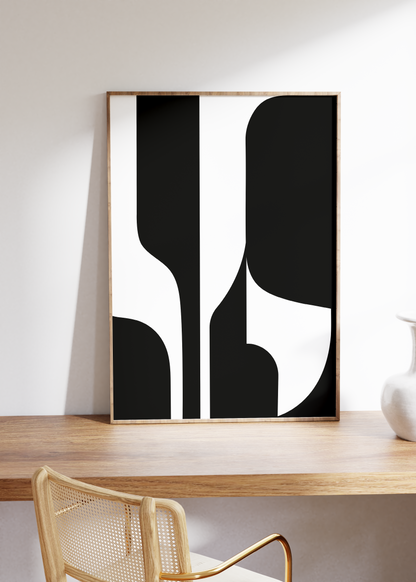 Abstract Unframed Poster