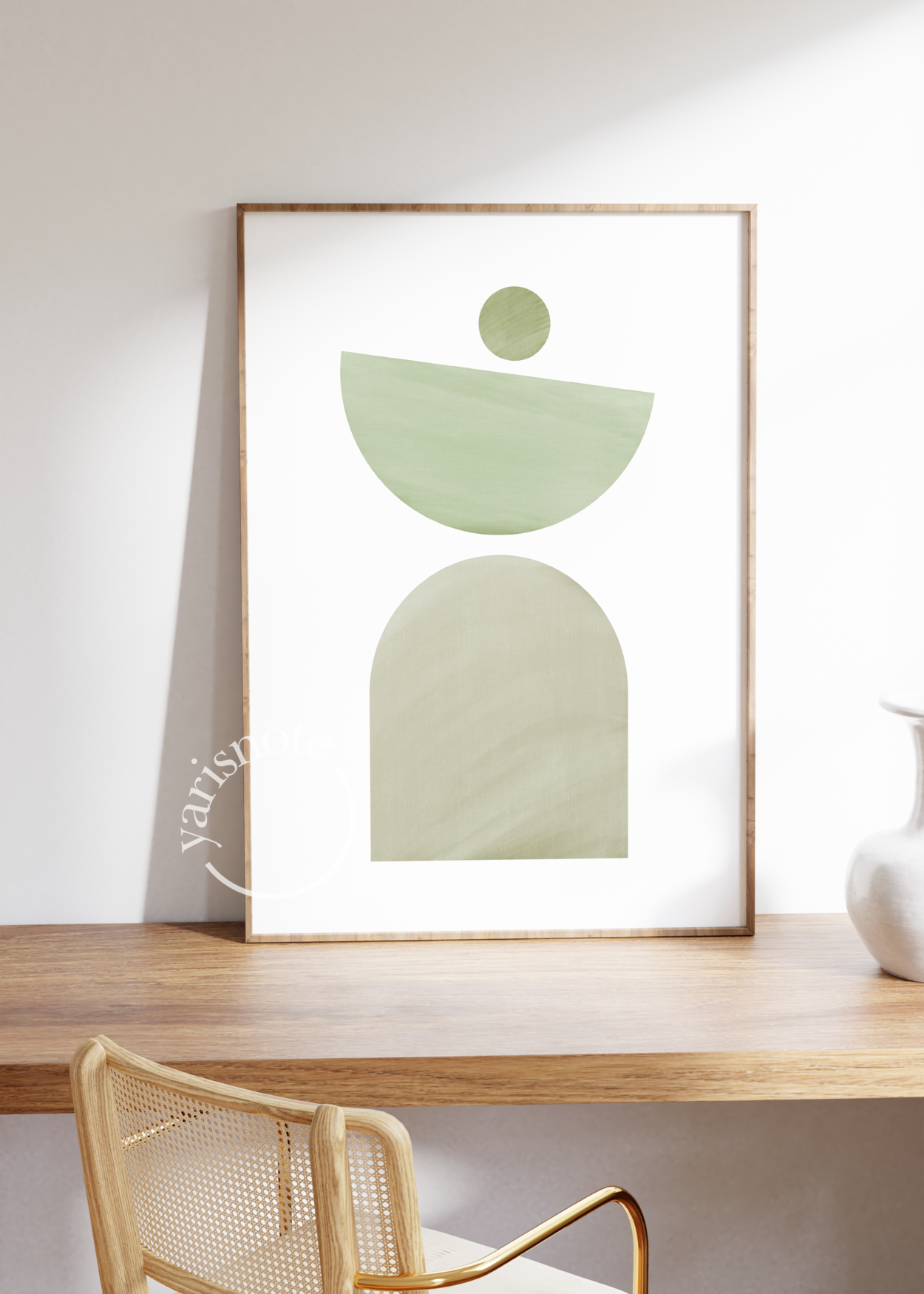 Abstract Harmony Unframed Poster