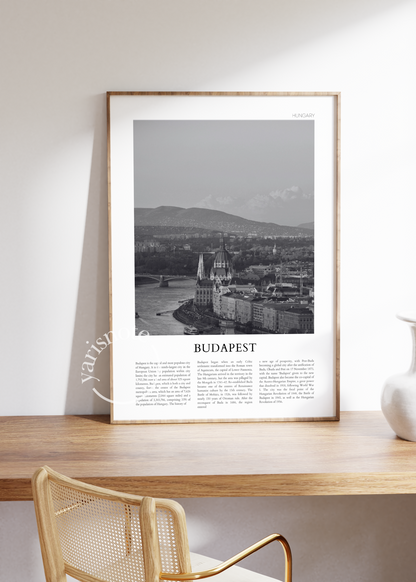 Budapest Unframed Poster