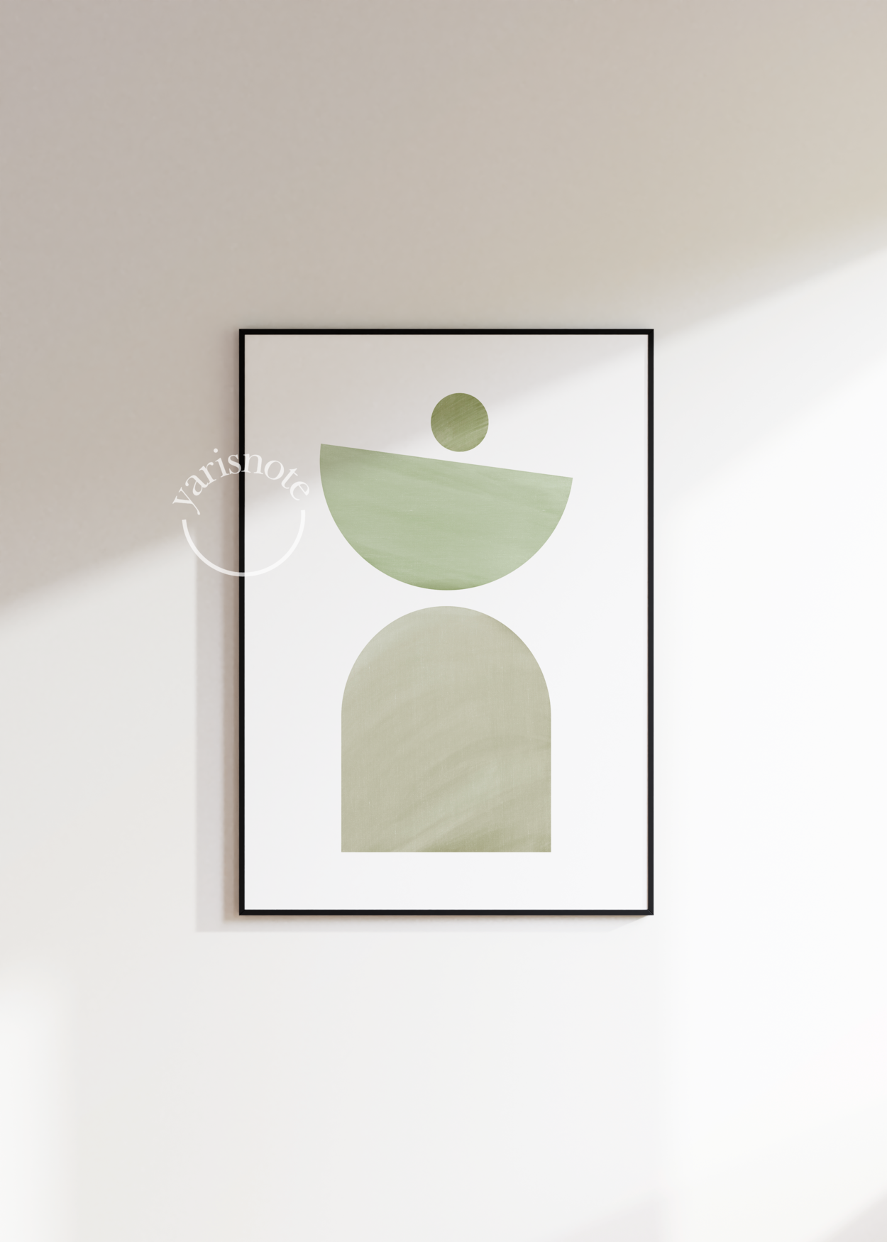 Abstract Harmony Unframed Poster