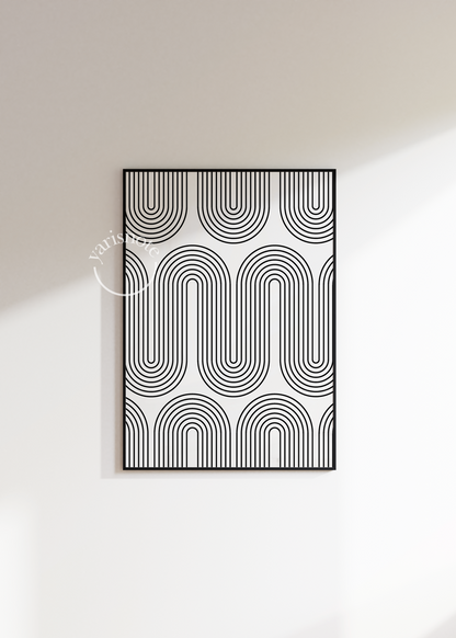 Abstract Unframed Poster