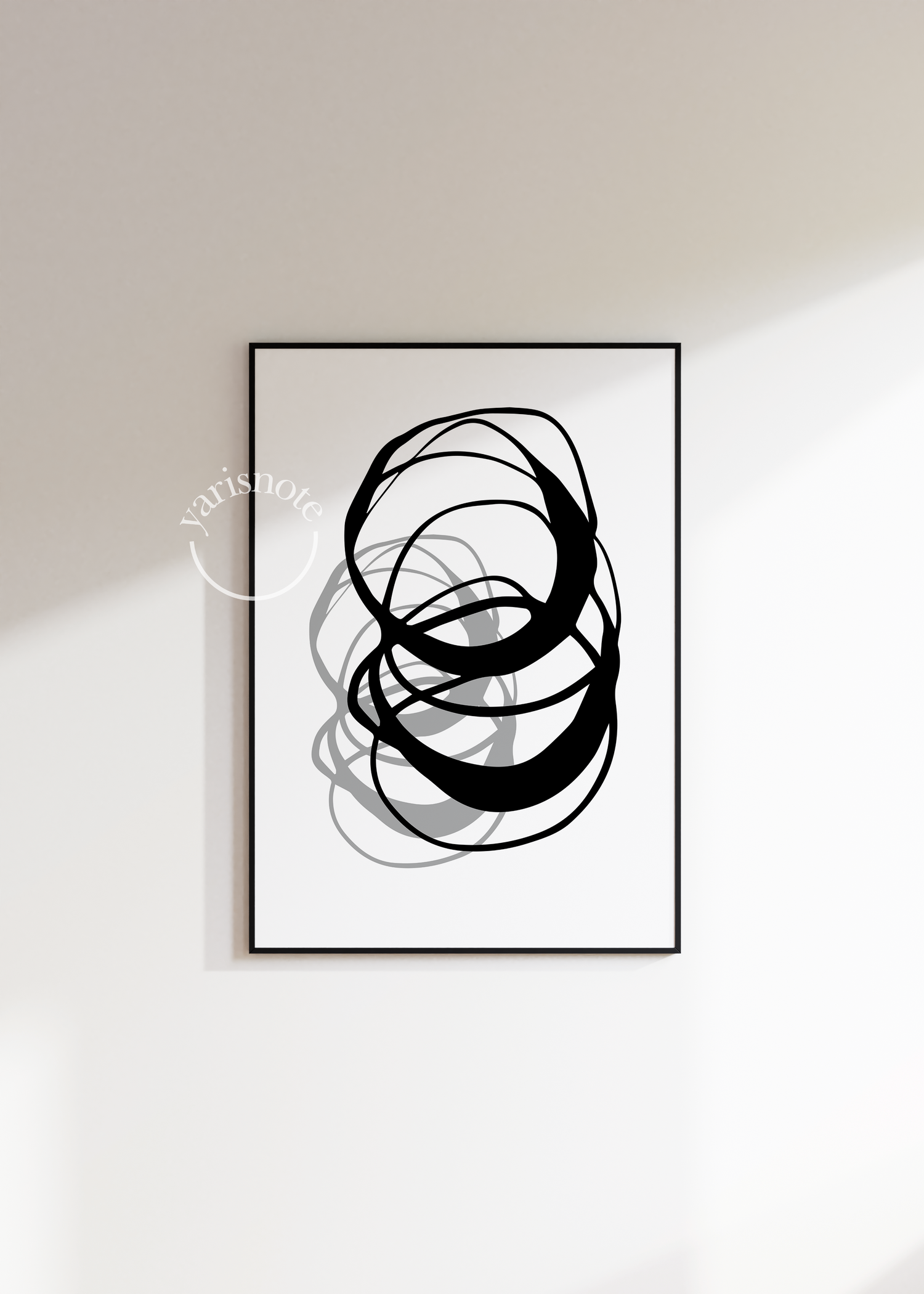 Abstract Unframed Poster