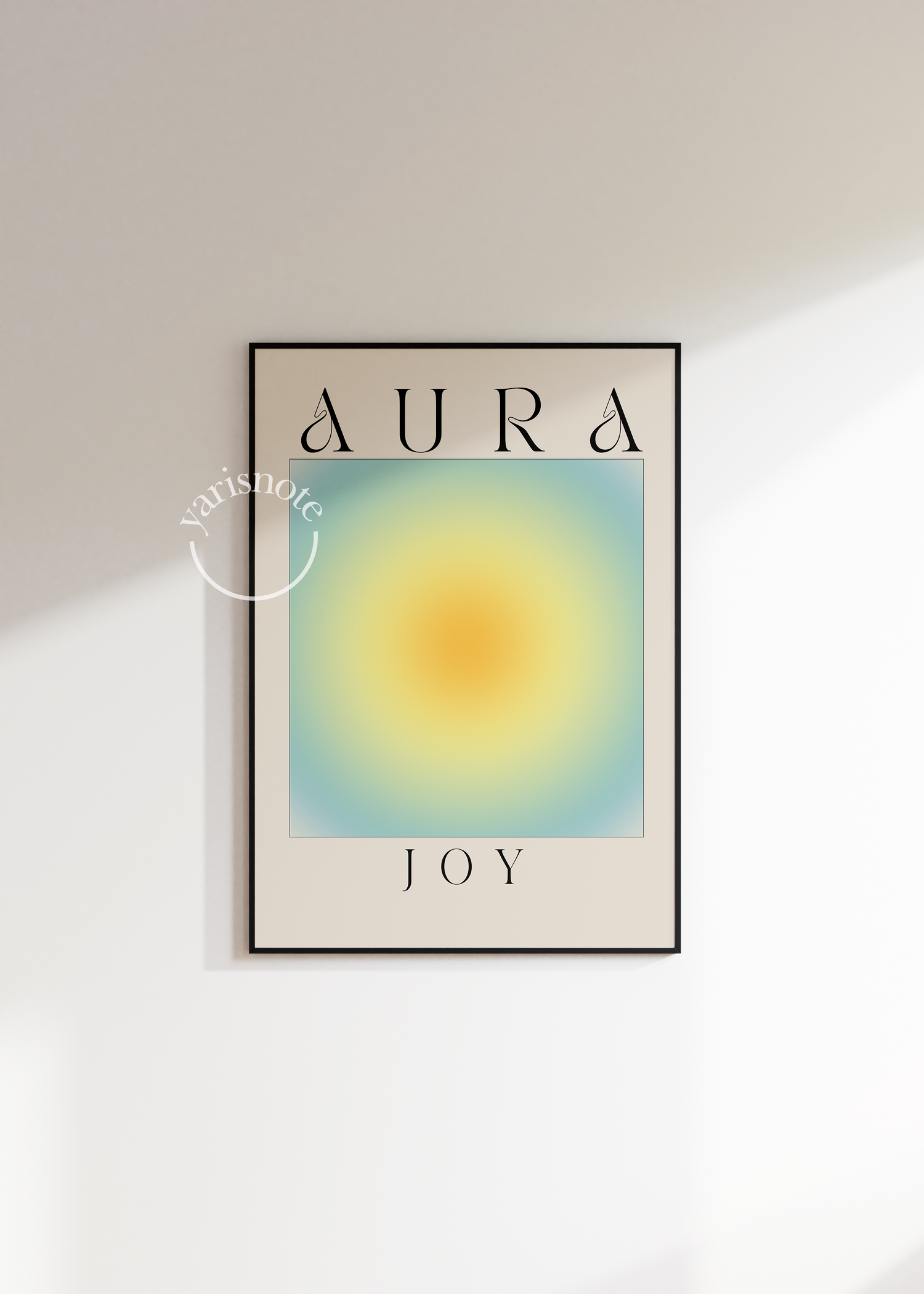Aura Joy Çerçevesiz Poster