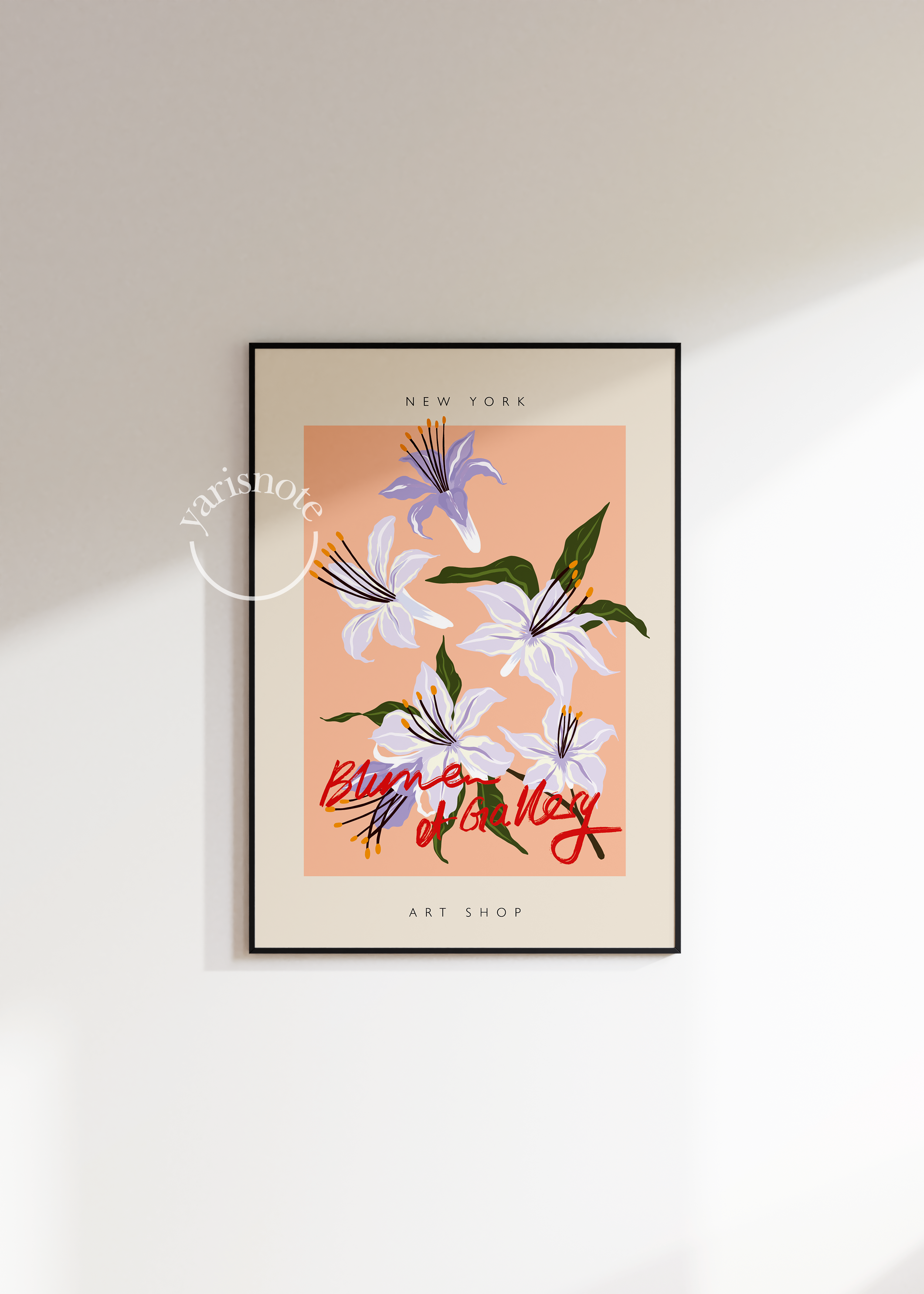 New York Blooms Unframed Poster