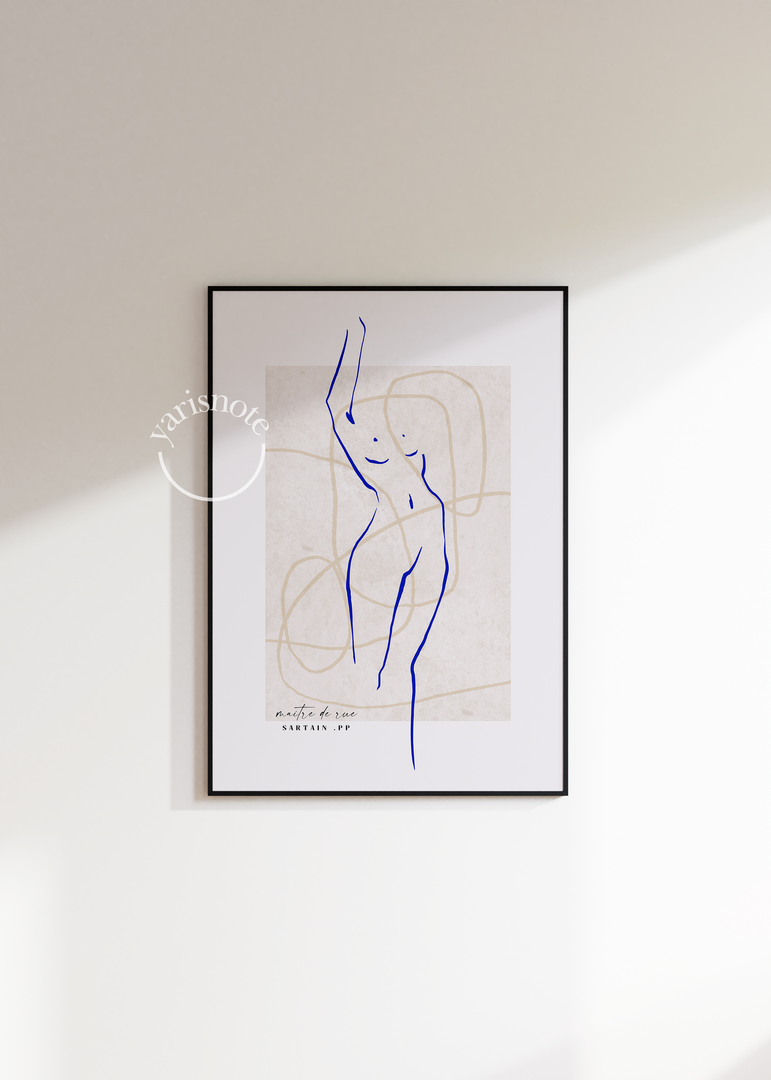 Abstract Drawing Unframed Poster