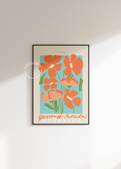 Flowers Unframed Poster