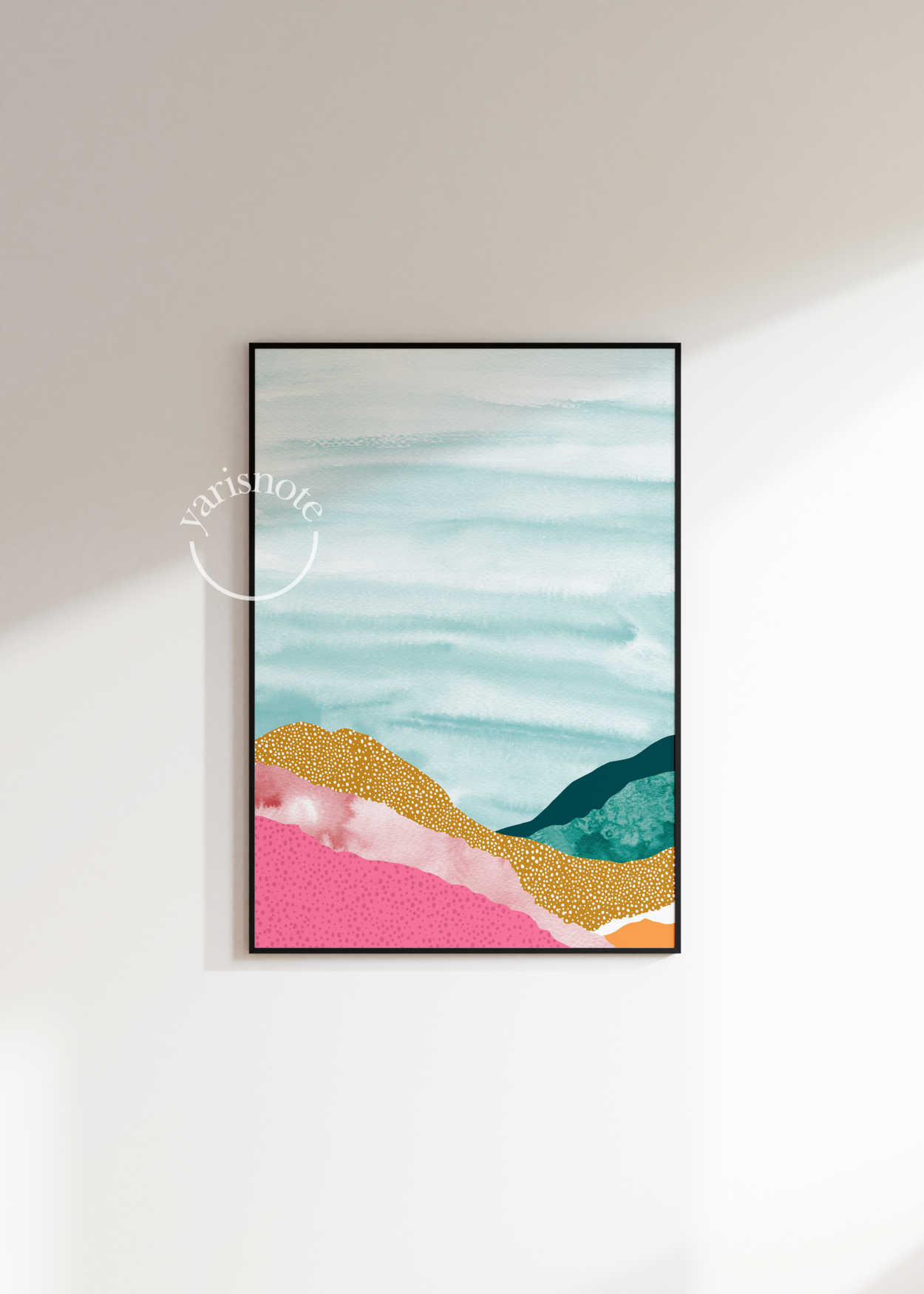 Abstract Unframed Poster